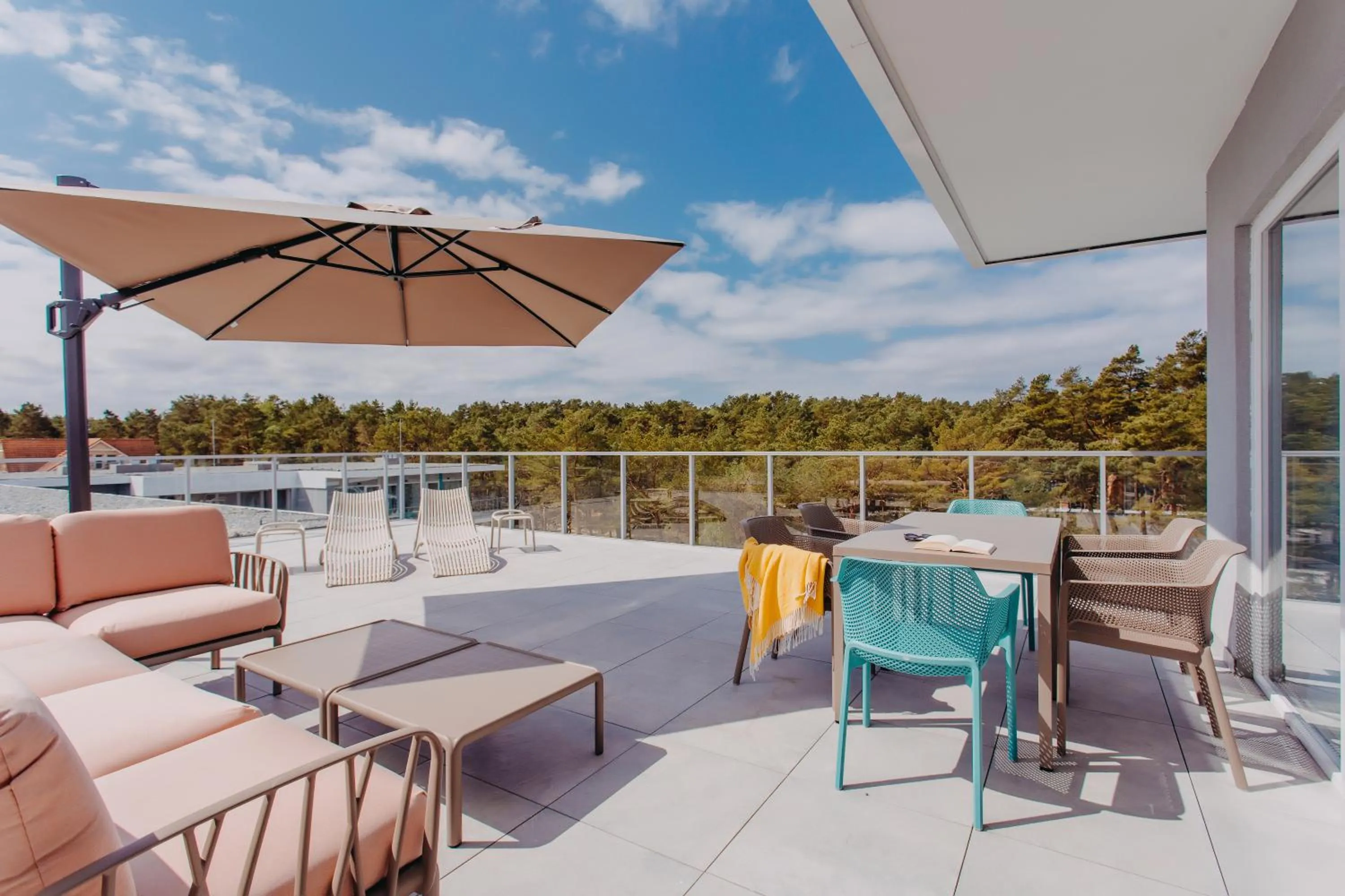 Balcony/Terrace in Hotel Linea Mare
