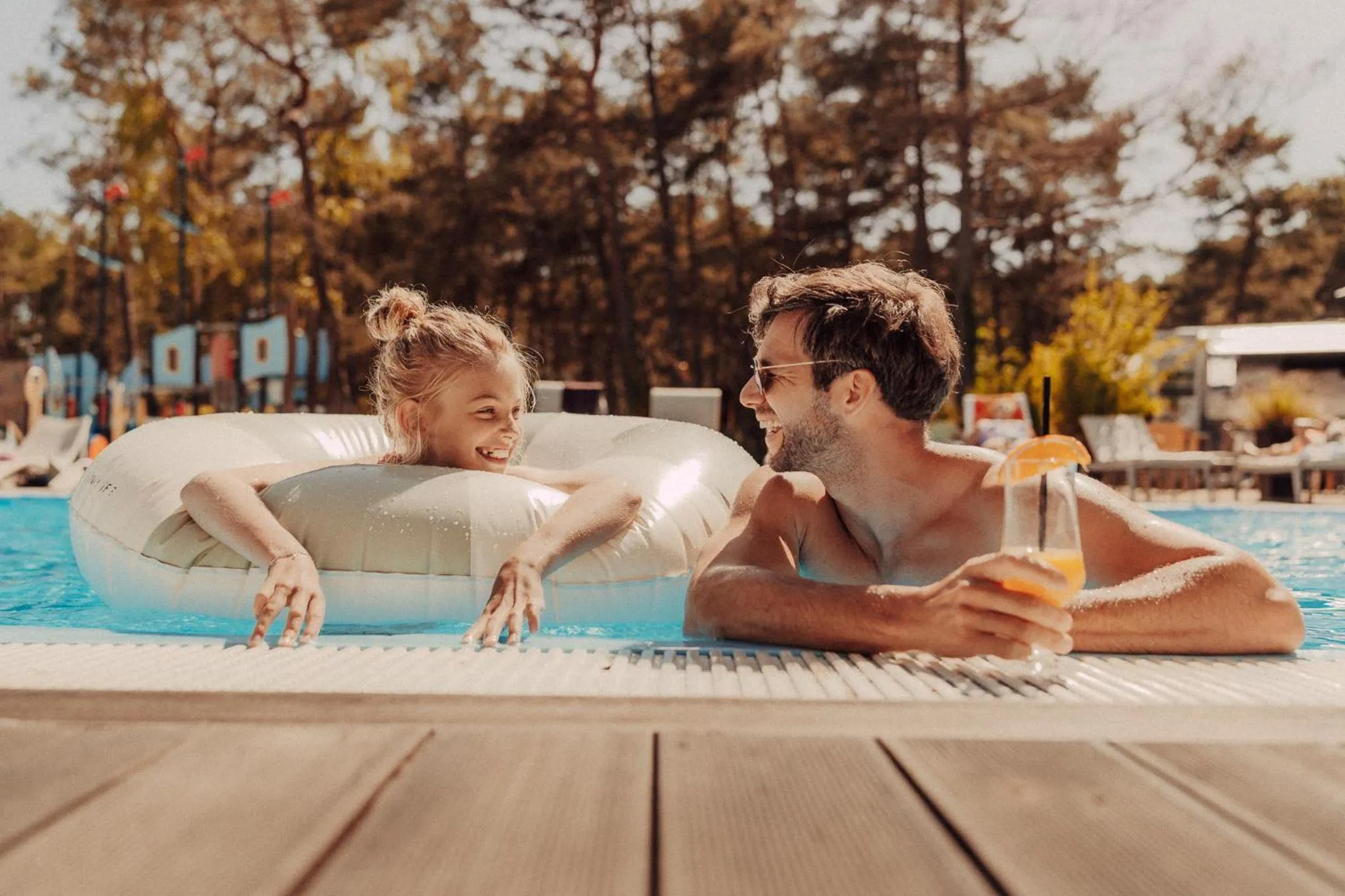 Swimming pool in Hotel Linea Mare