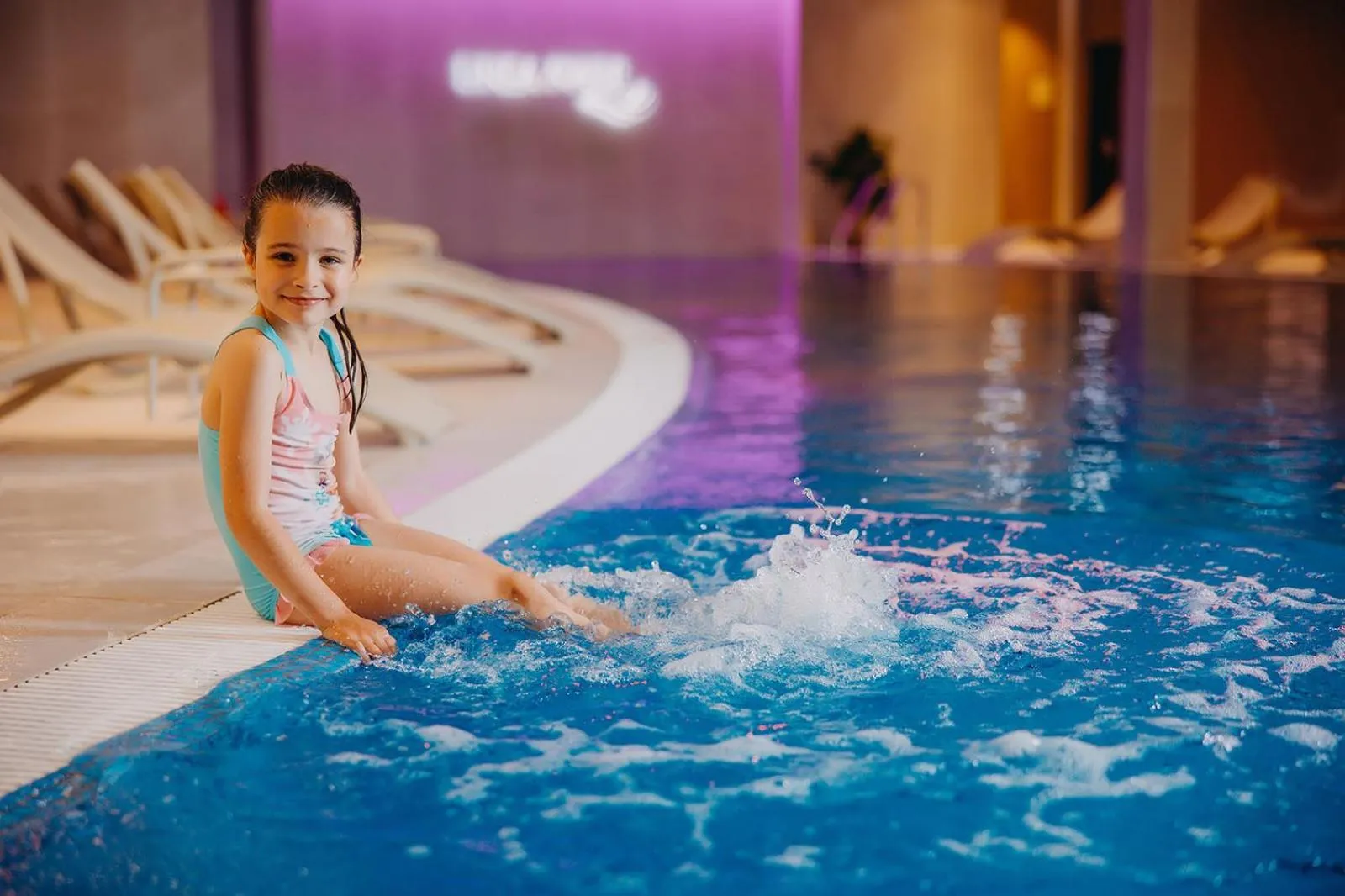 Seating area in Hotel Linea Mare