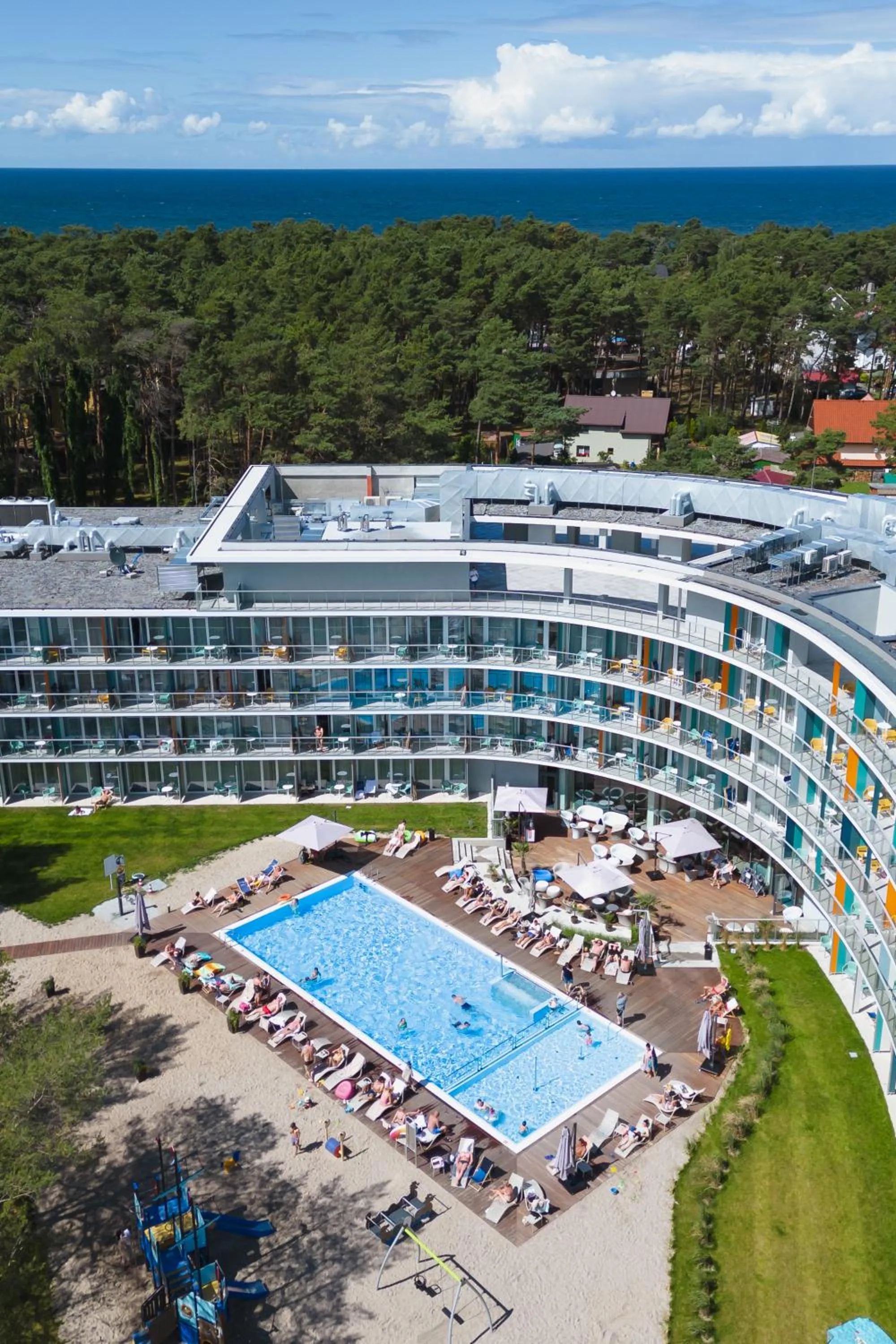 Property building in Hotel Linea Mare