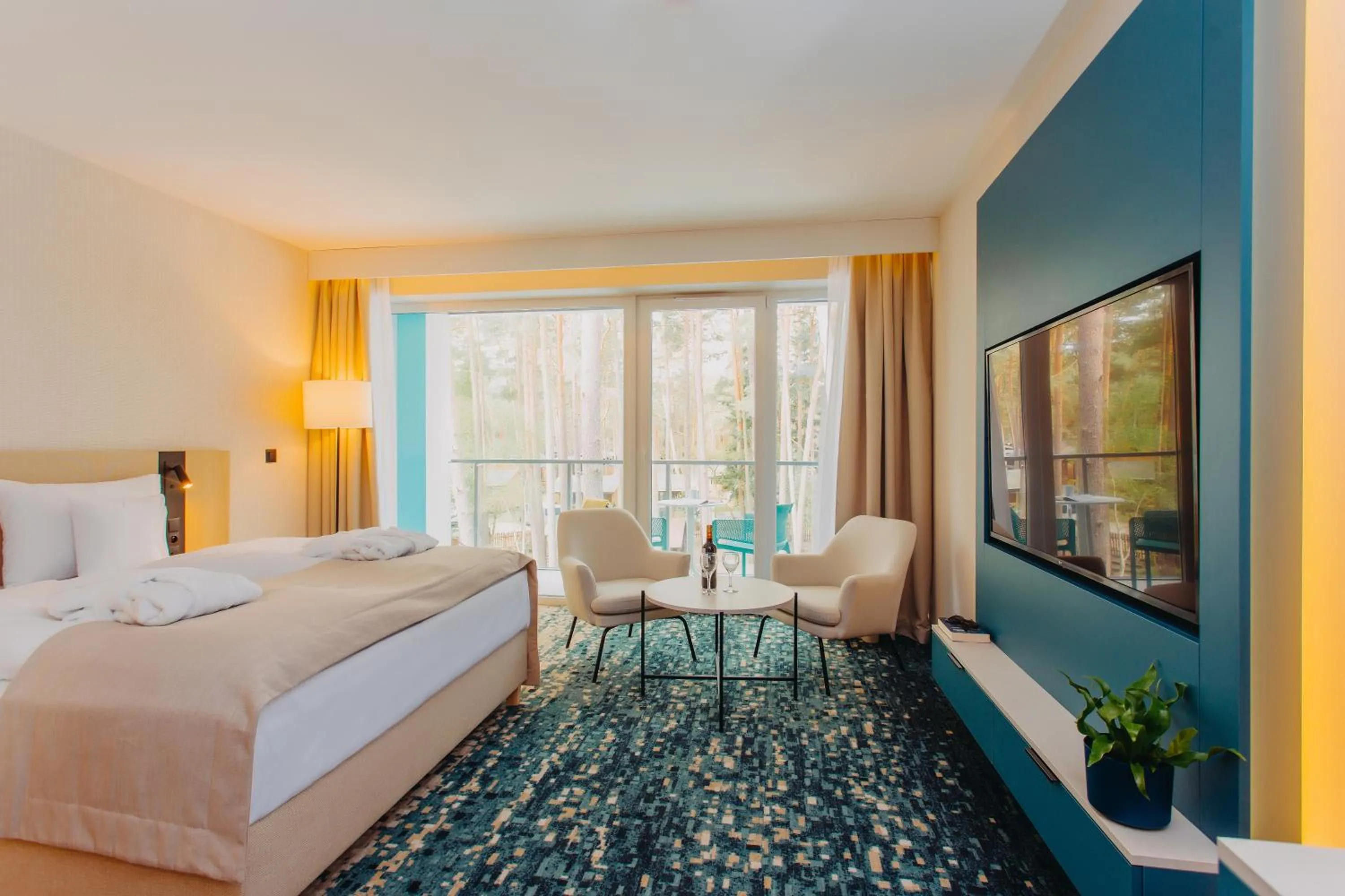 Bed in Hotel Linea Mare