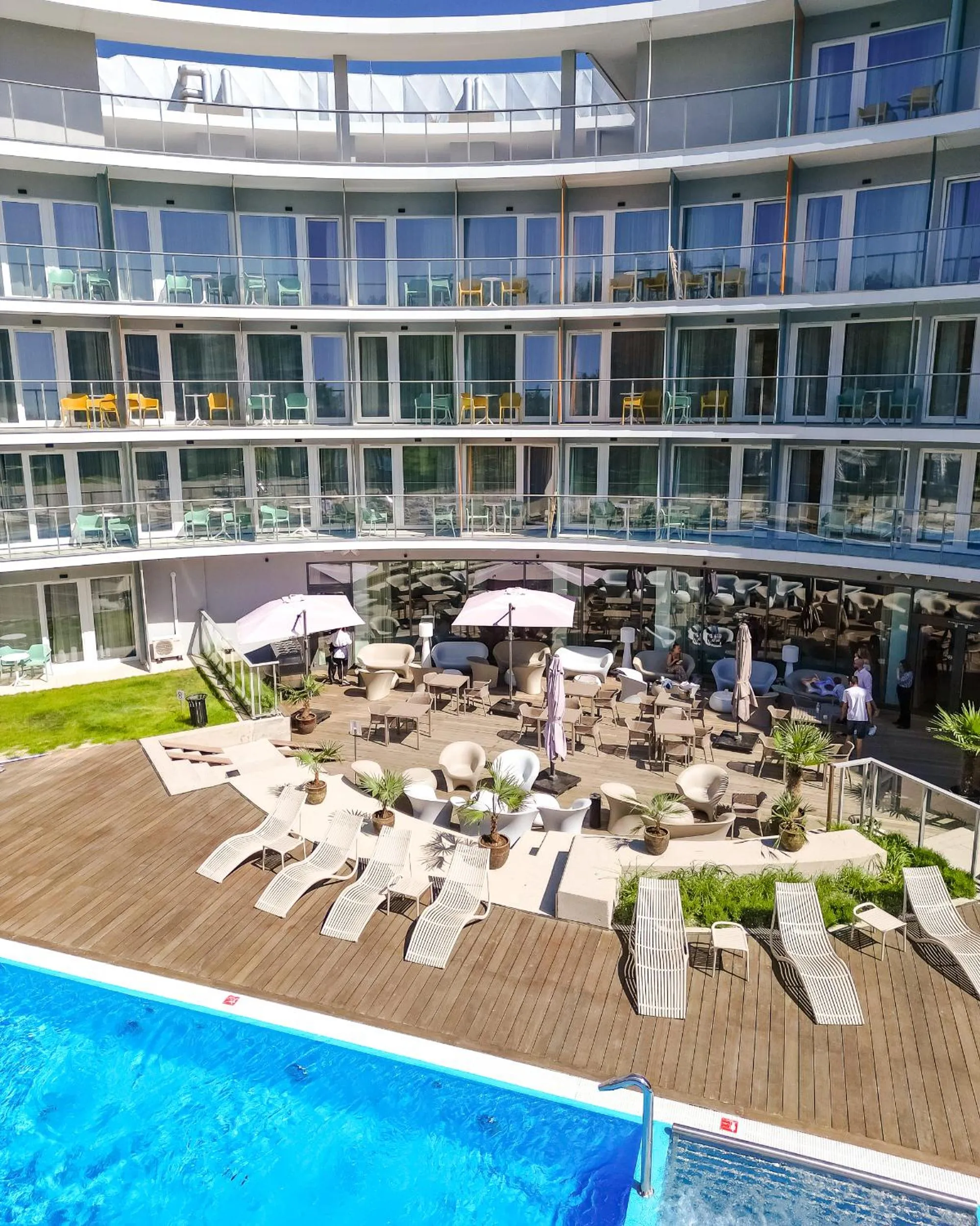 Property building in Hotel Linea Mare