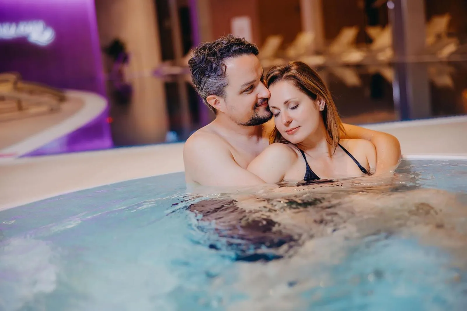 Hot Tub in Hotel Linea Mare