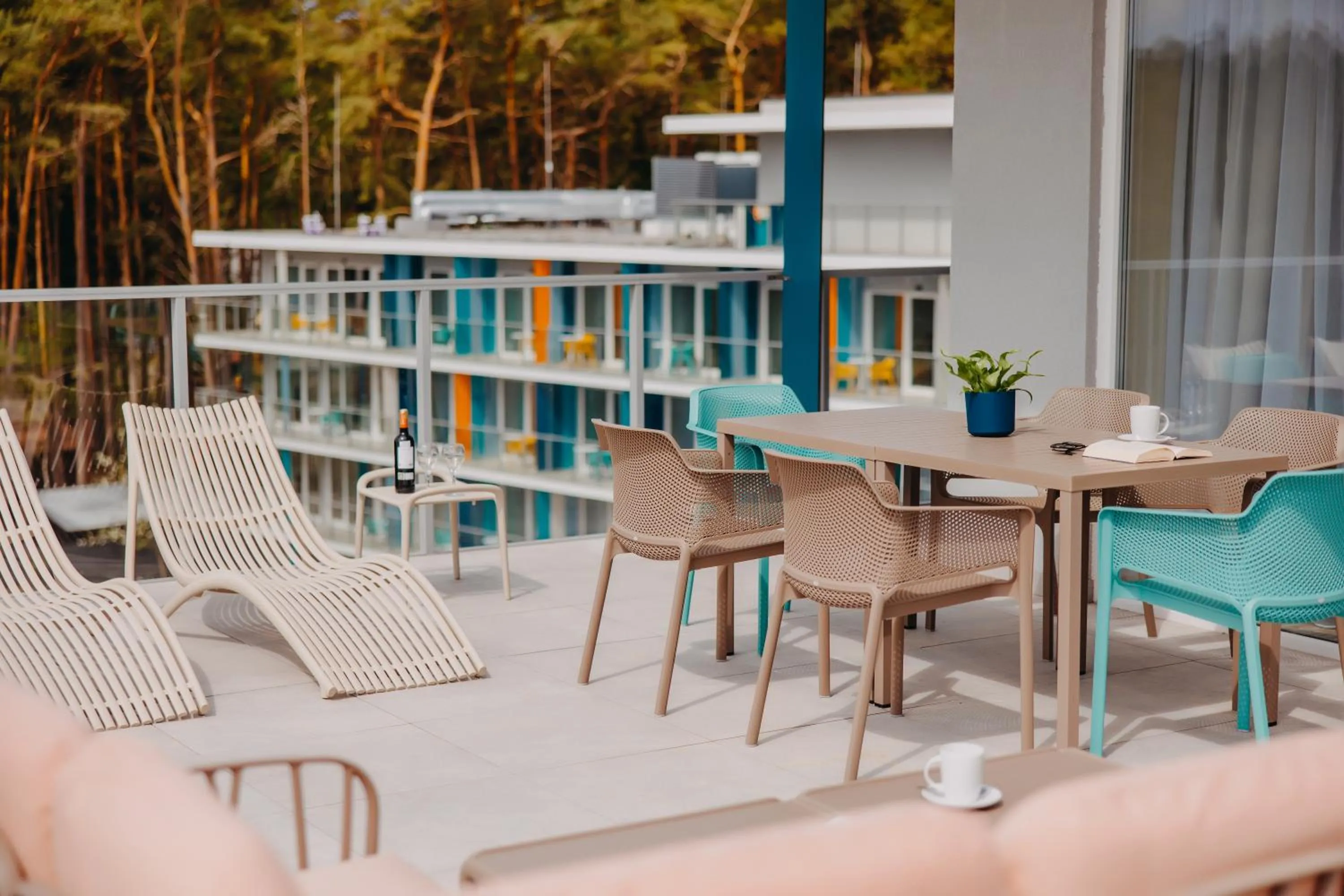Balcony/Terrace in Hotel Linea Mare