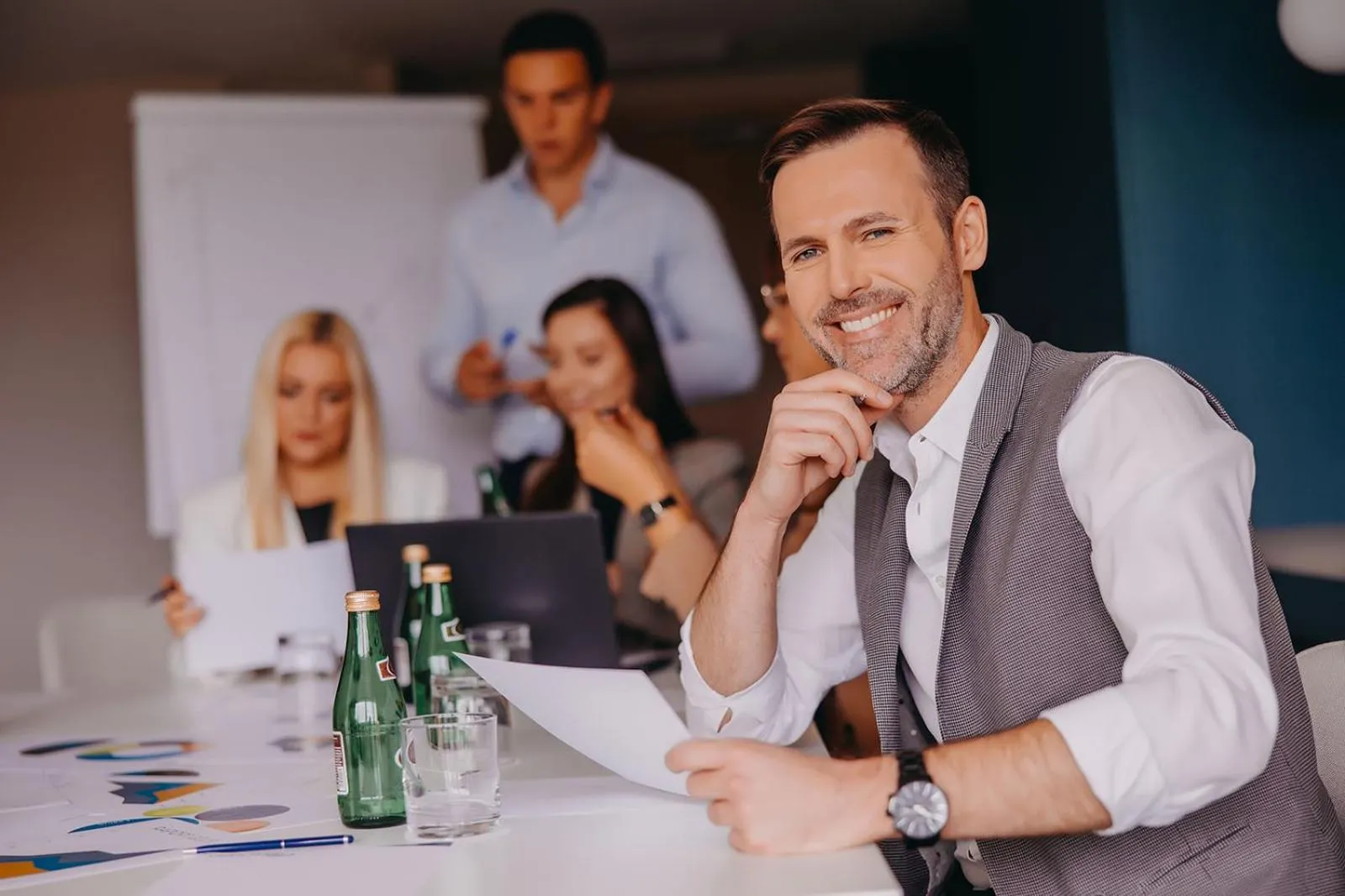 People in Hotel Linea Mare