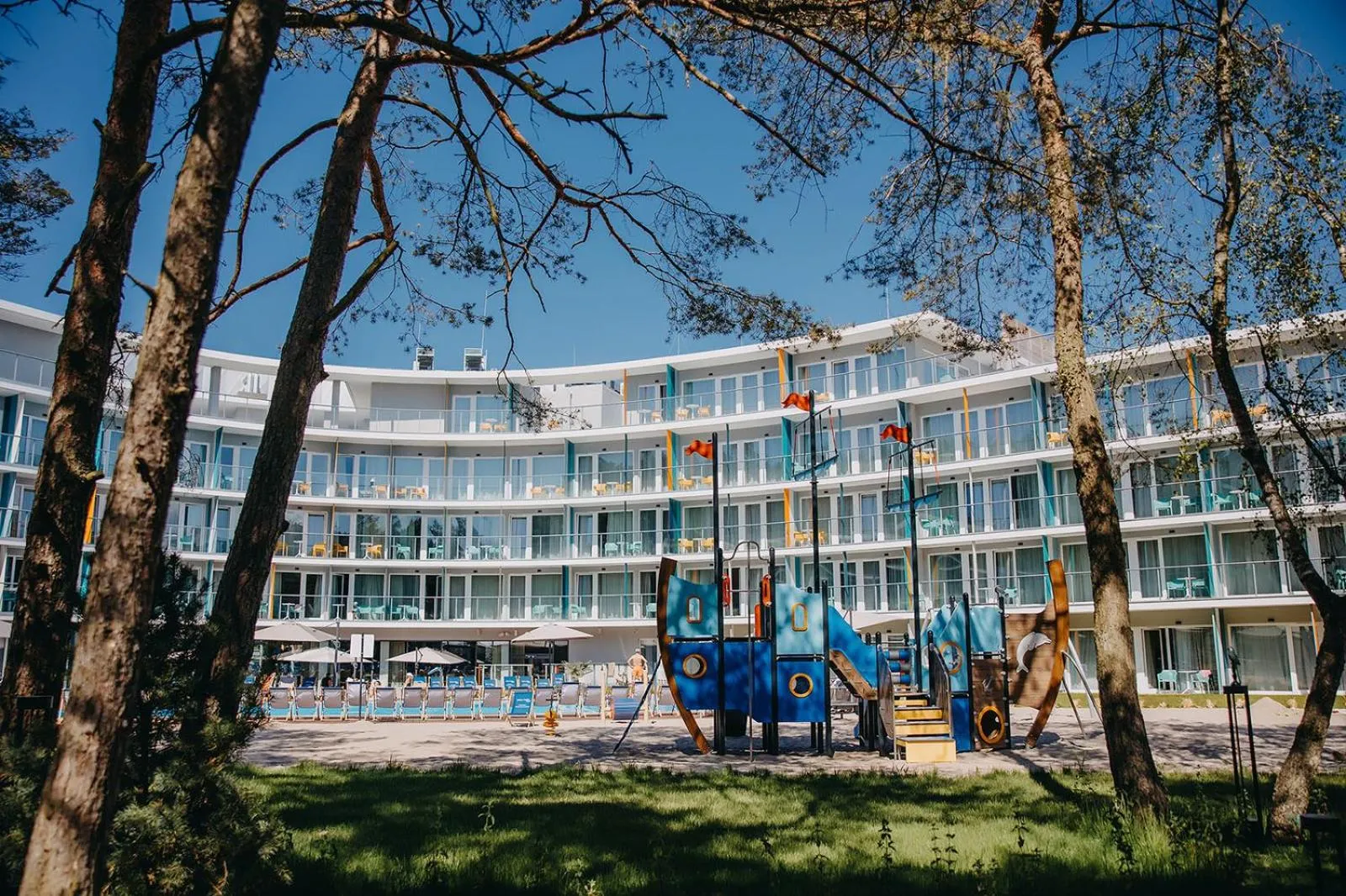 Natural landscape in Hotel Linea Mare