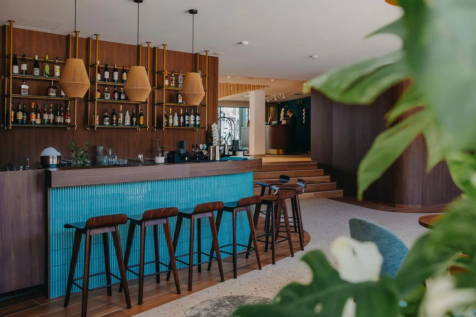 Lounge or bar in Hotel Linea Mare