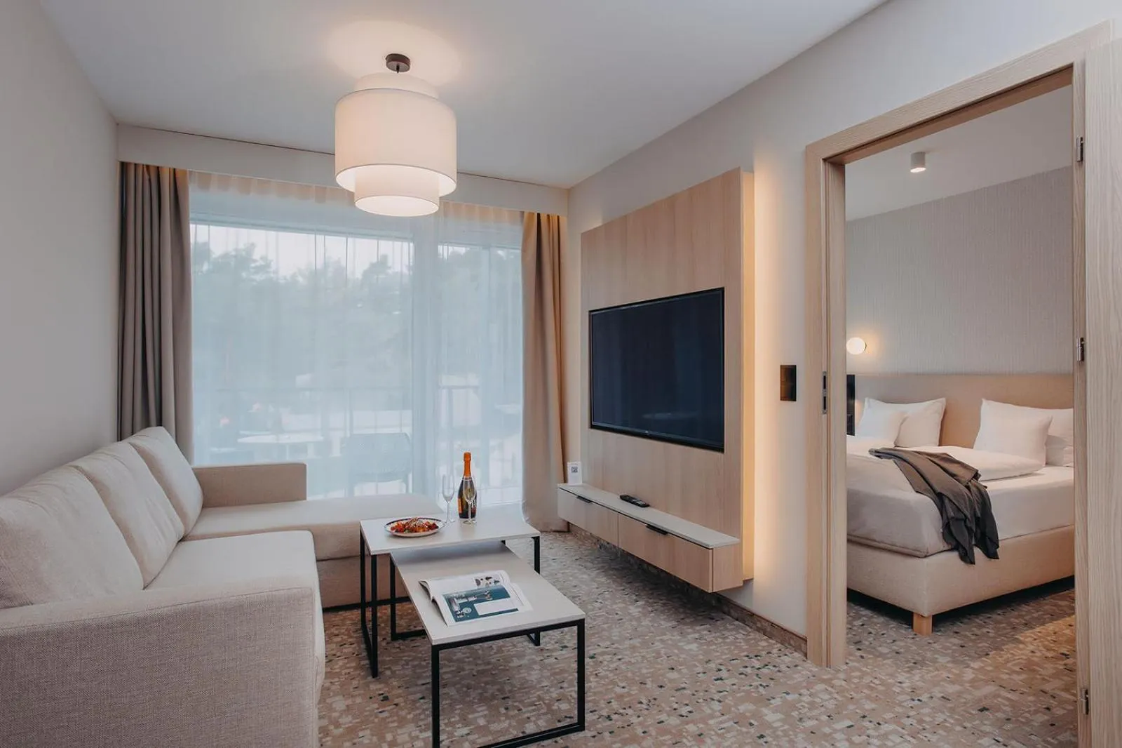 Bed in Hotel Linea Mare