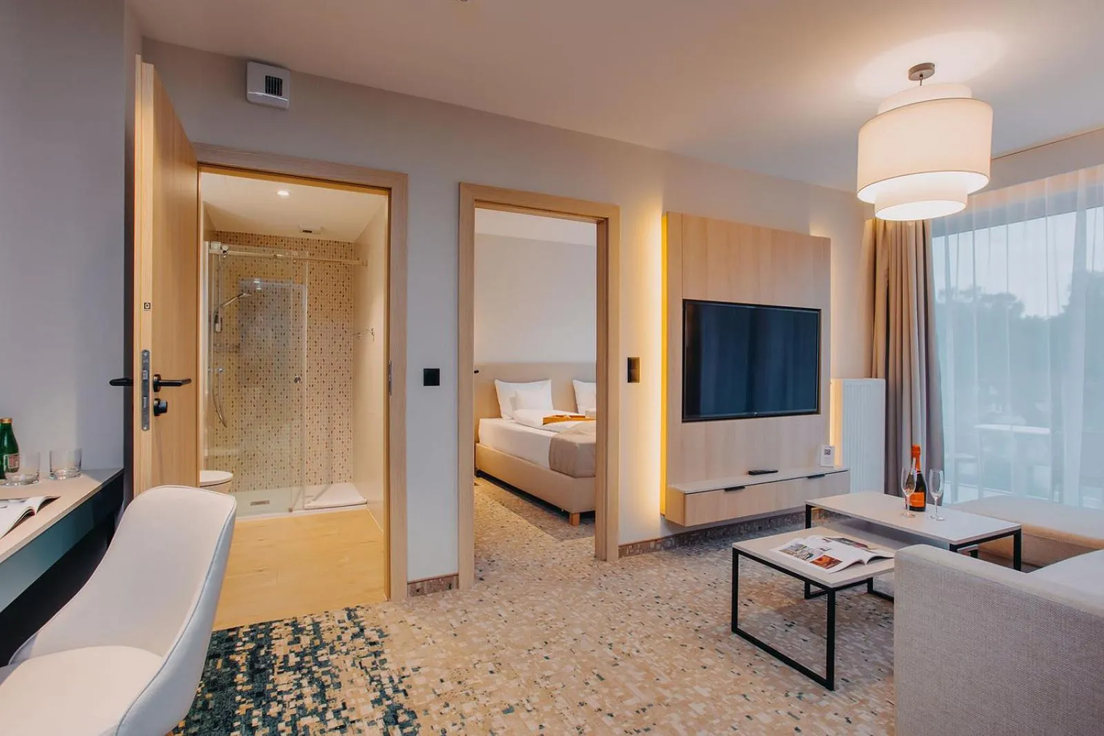 Bed in Hotel Linea Mare