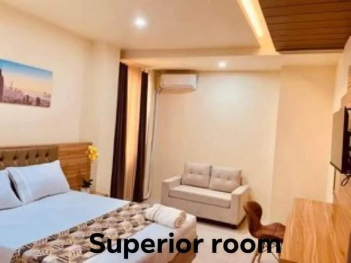 Bed in Golden Suites