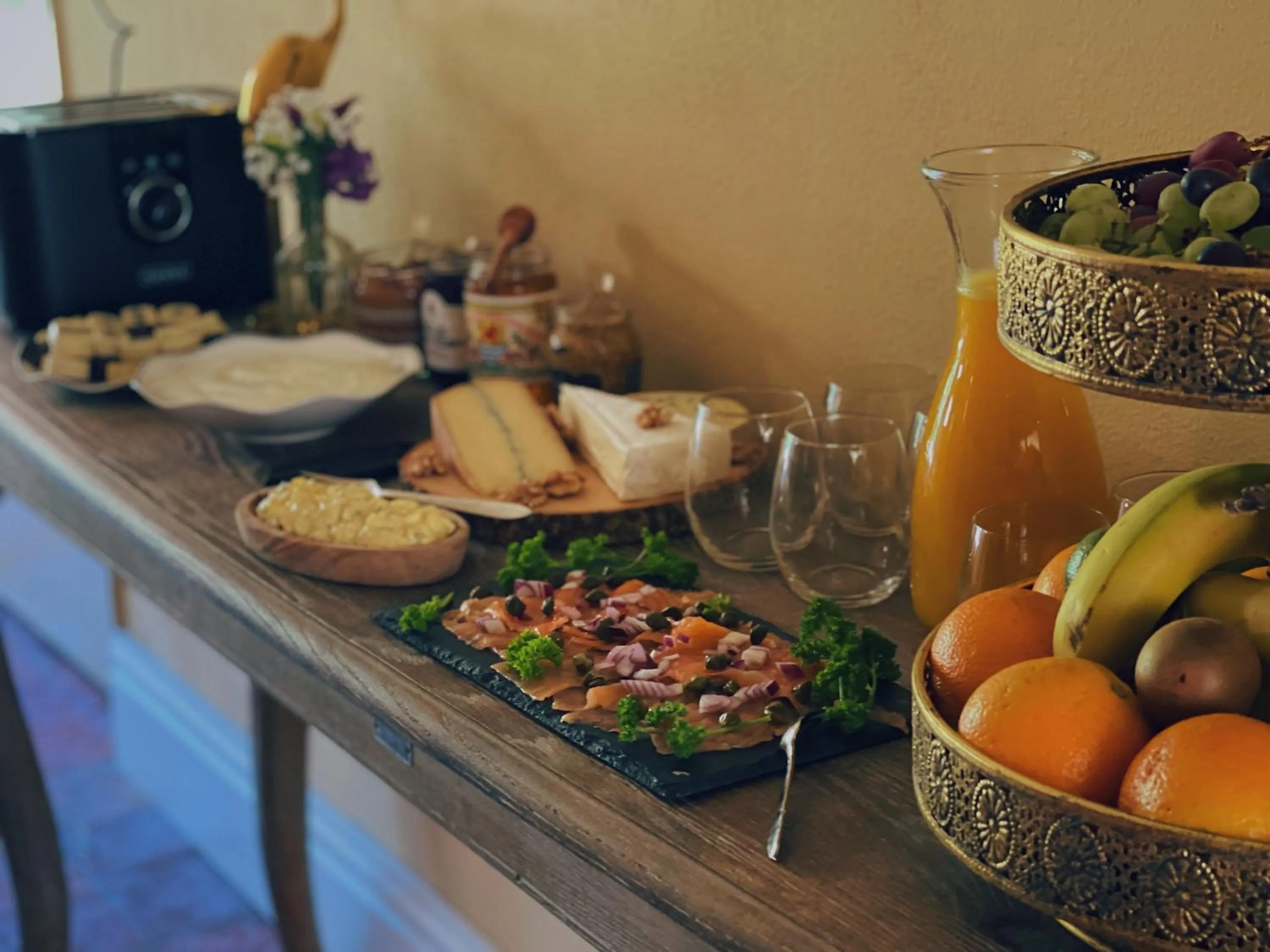 Buffet breakfast in Boutique Hotel Bajoene