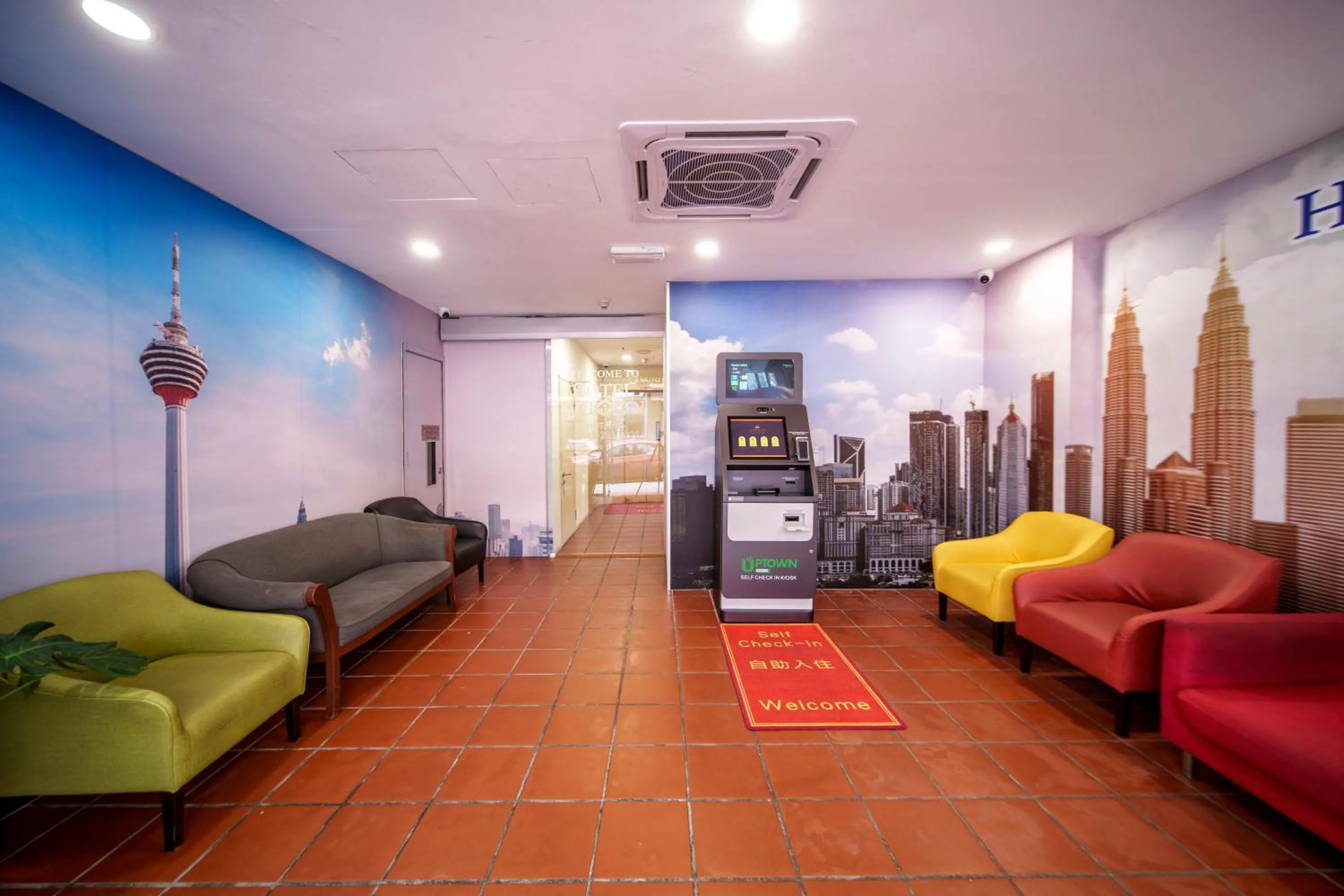 Lobby or reception in Uptown Chinatown