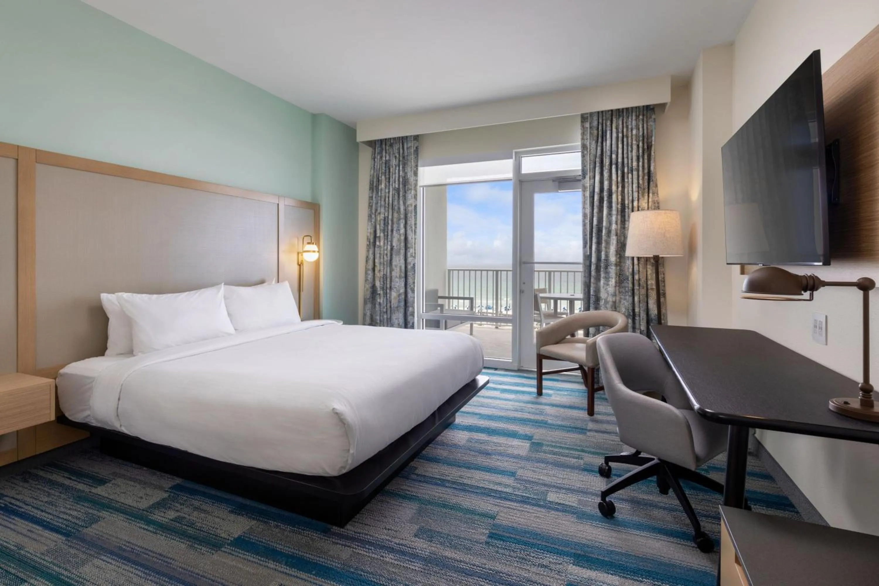 Beach, Bed in Fairfield by Marriott Inn & Suites Pensacola Beach