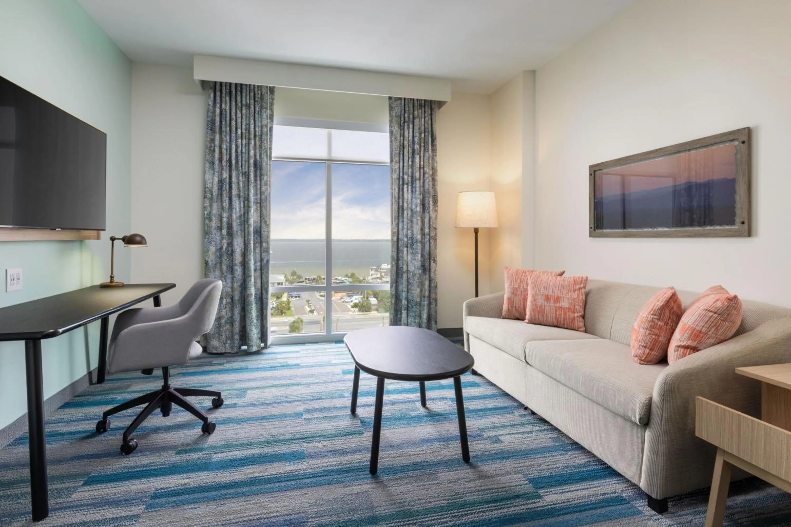 Living room in Fairfield by Marriott Inn & Suites Pensacola Beach