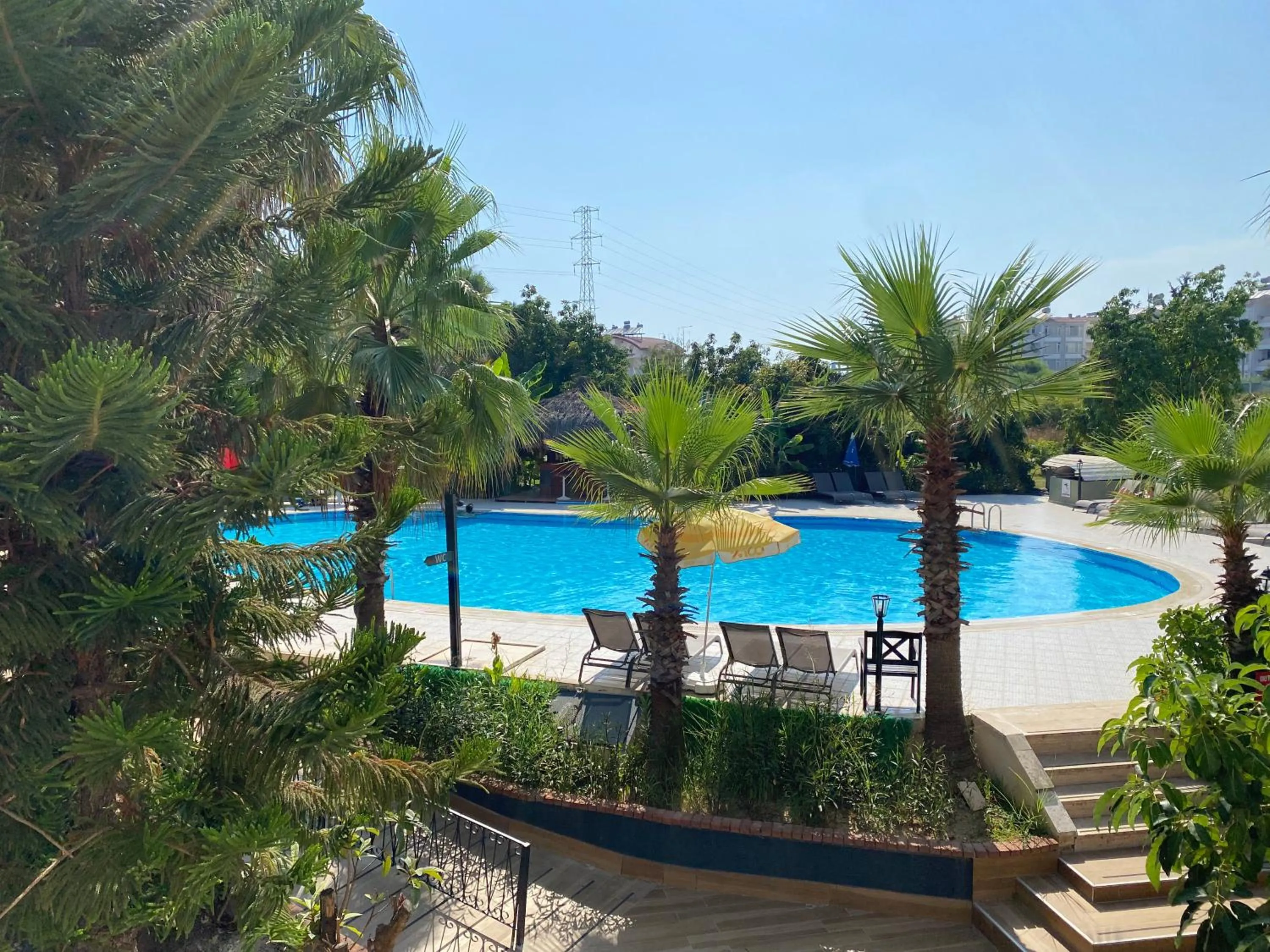 Garden view in LEMAS SUITE HOTEL