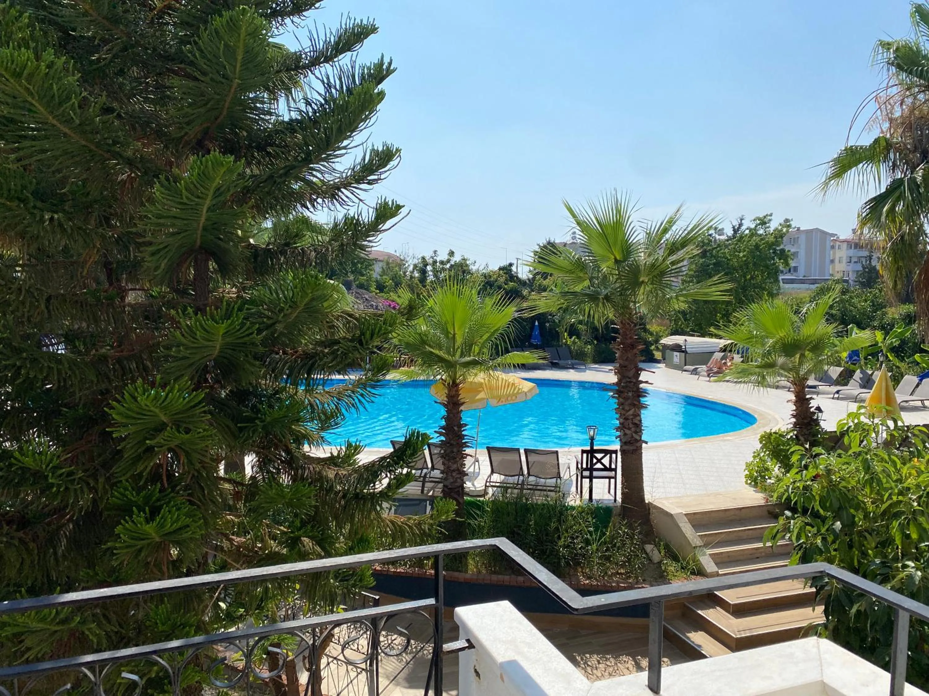 Garden view in LEMAS SUITE HOTEL