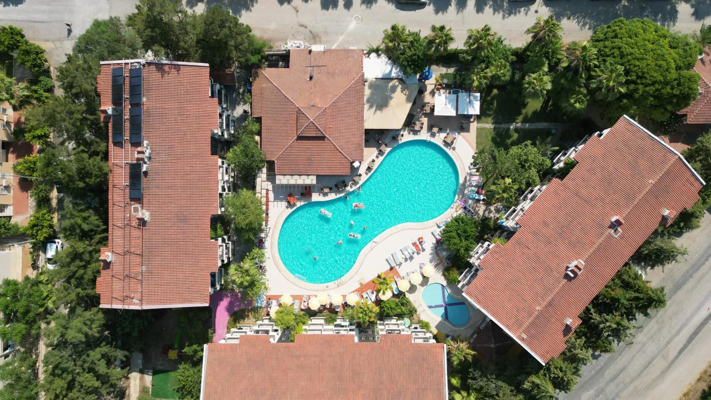 Bird's eye view in LEMAS SUITE HOTEL