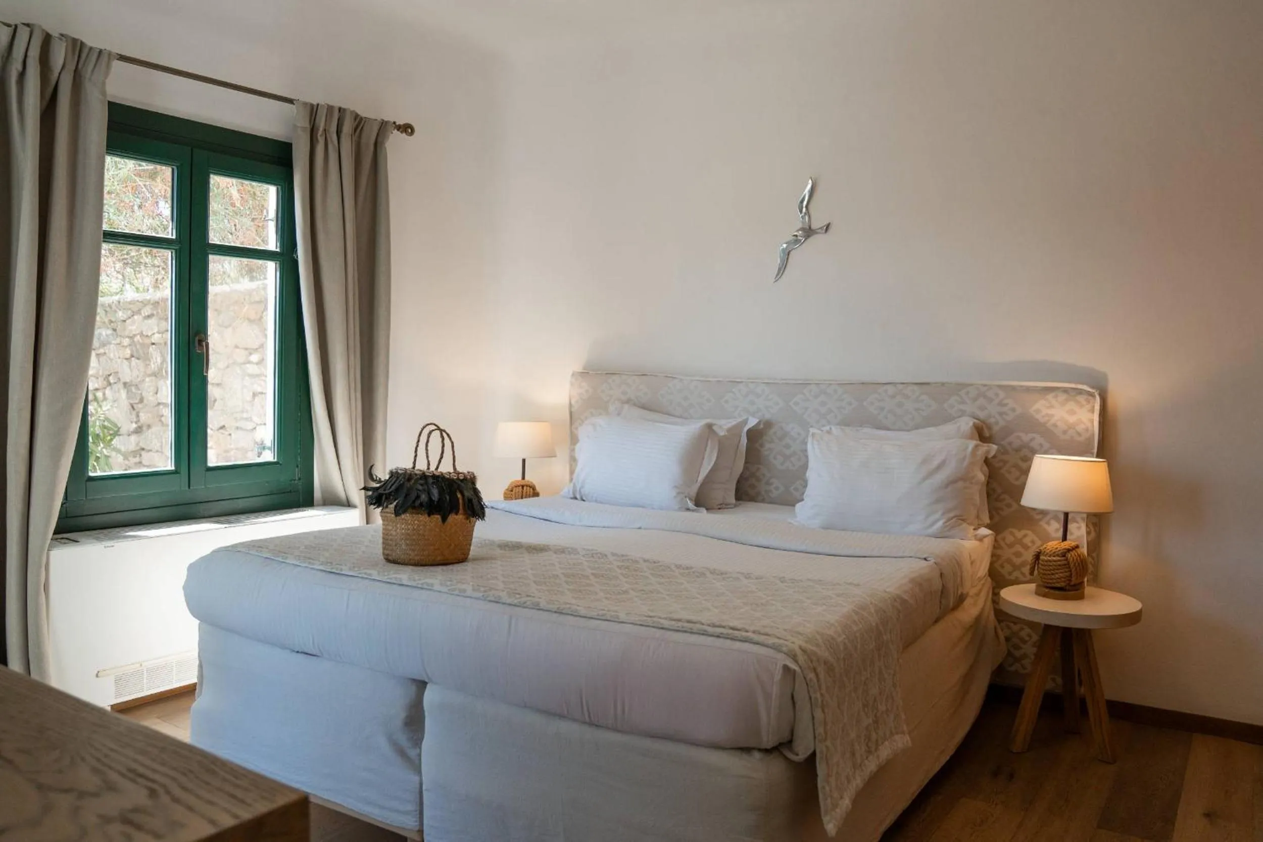 Bedroom, Bed in Tharroe of Mykonos Boutique Hotel