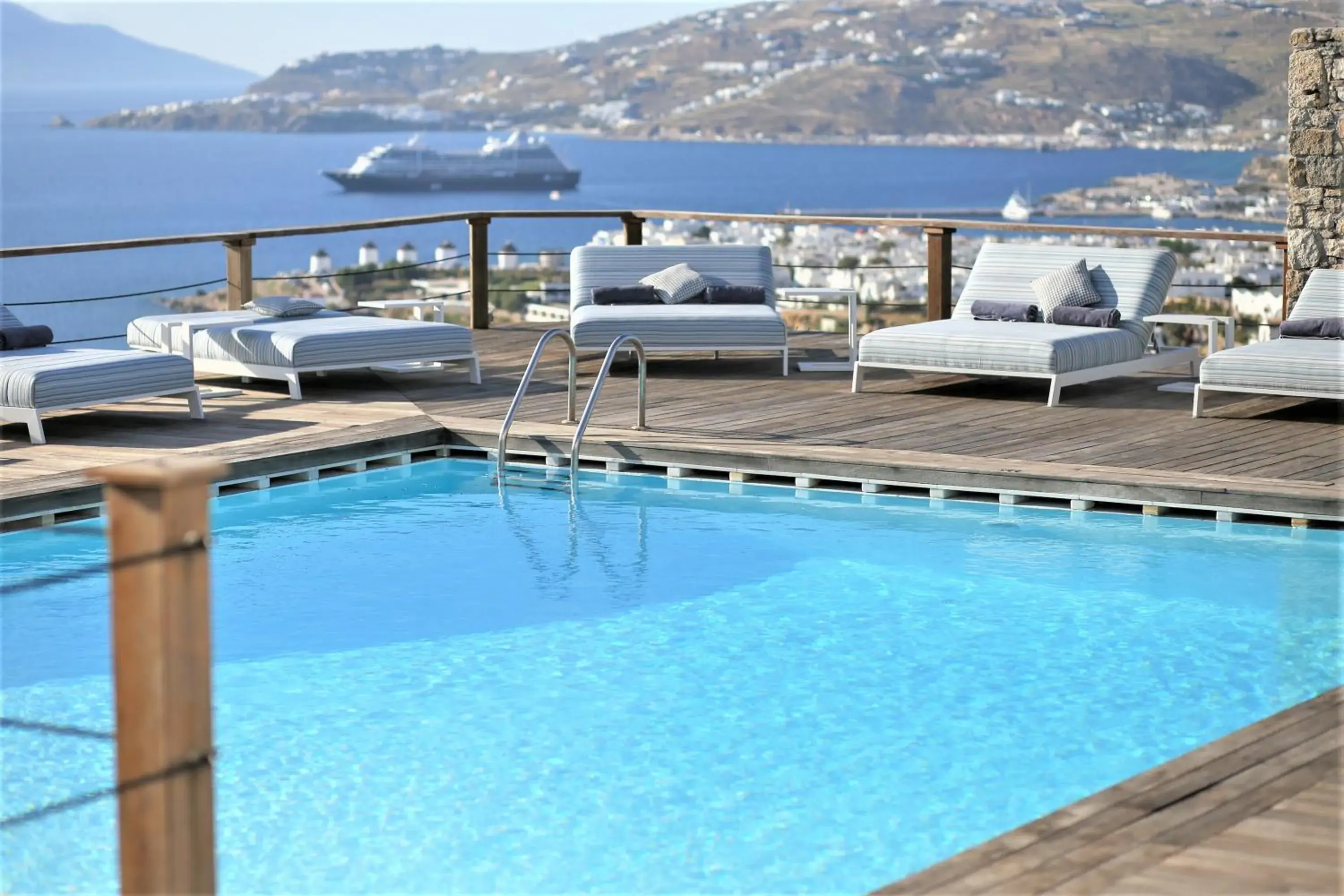 Swimming pool in Tharroe of Mykonos Boutique Hotel Swimming pool in Tharroe of Mykonos Boutique Hotel