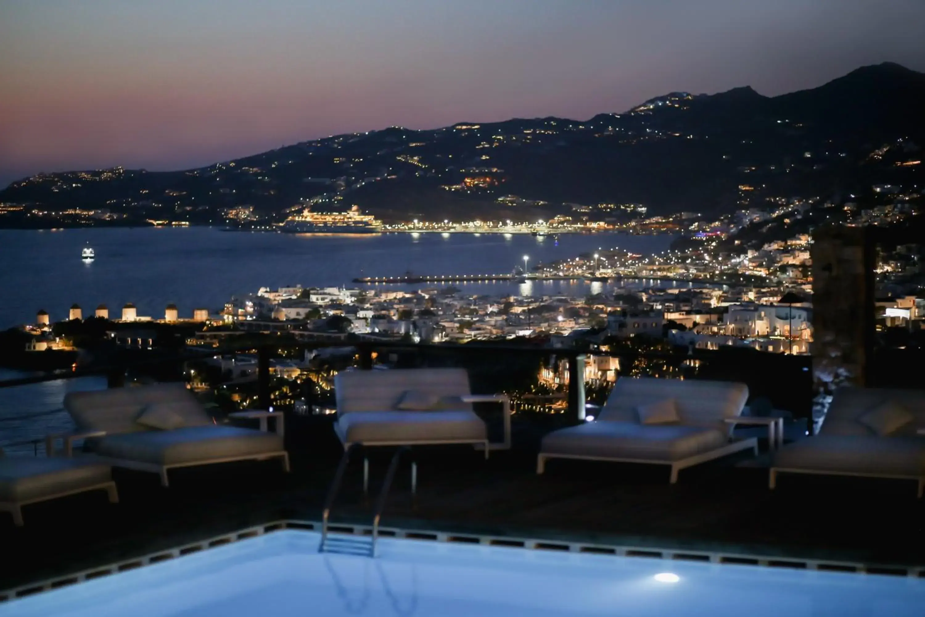 Landmark view in Tharroe of Mykonos Boutique Hotel Landmark view in Tharroe of Mykonos Boutique Hotel