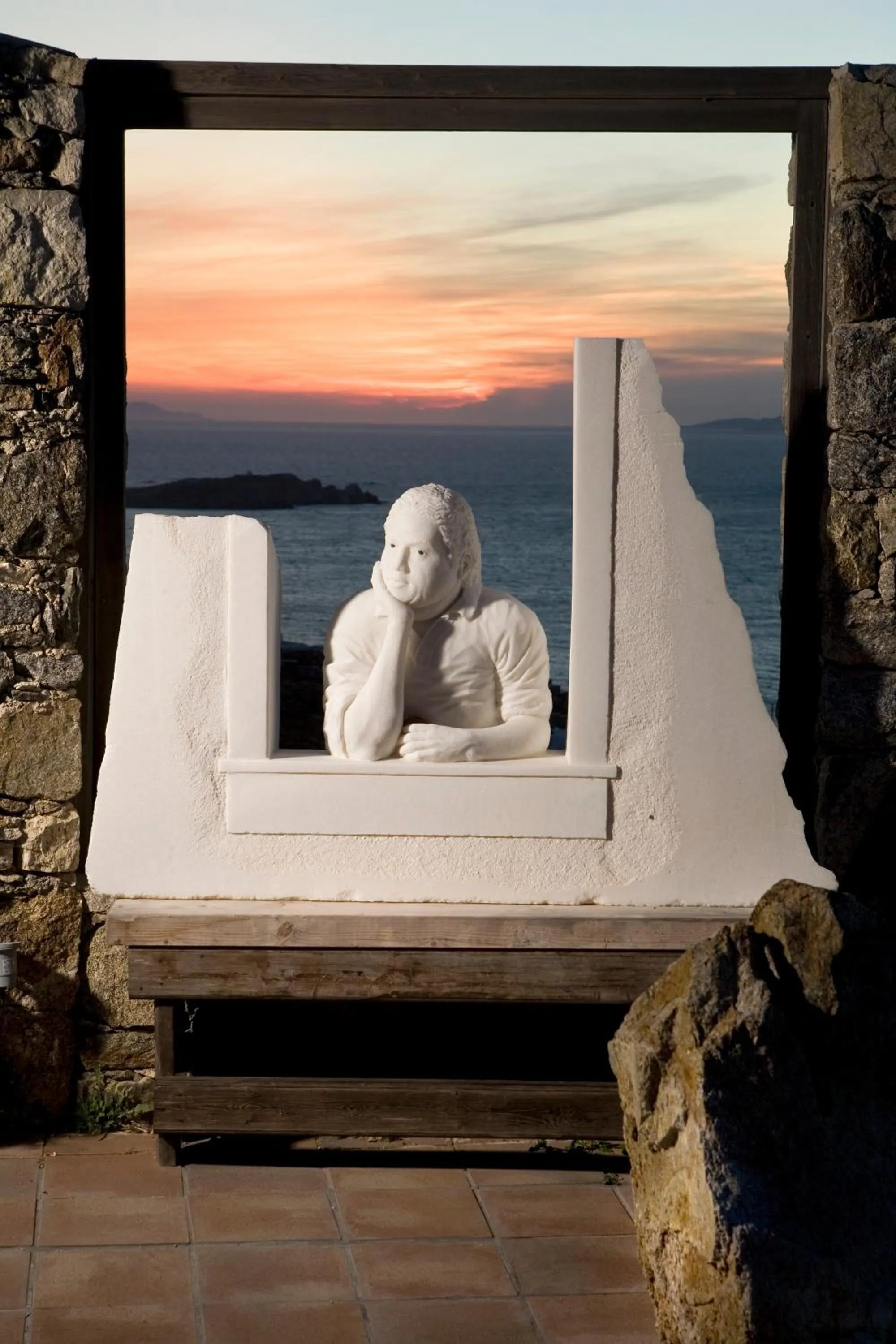 Decorative detail in Tharroe of Mykonos Boutique Hotel