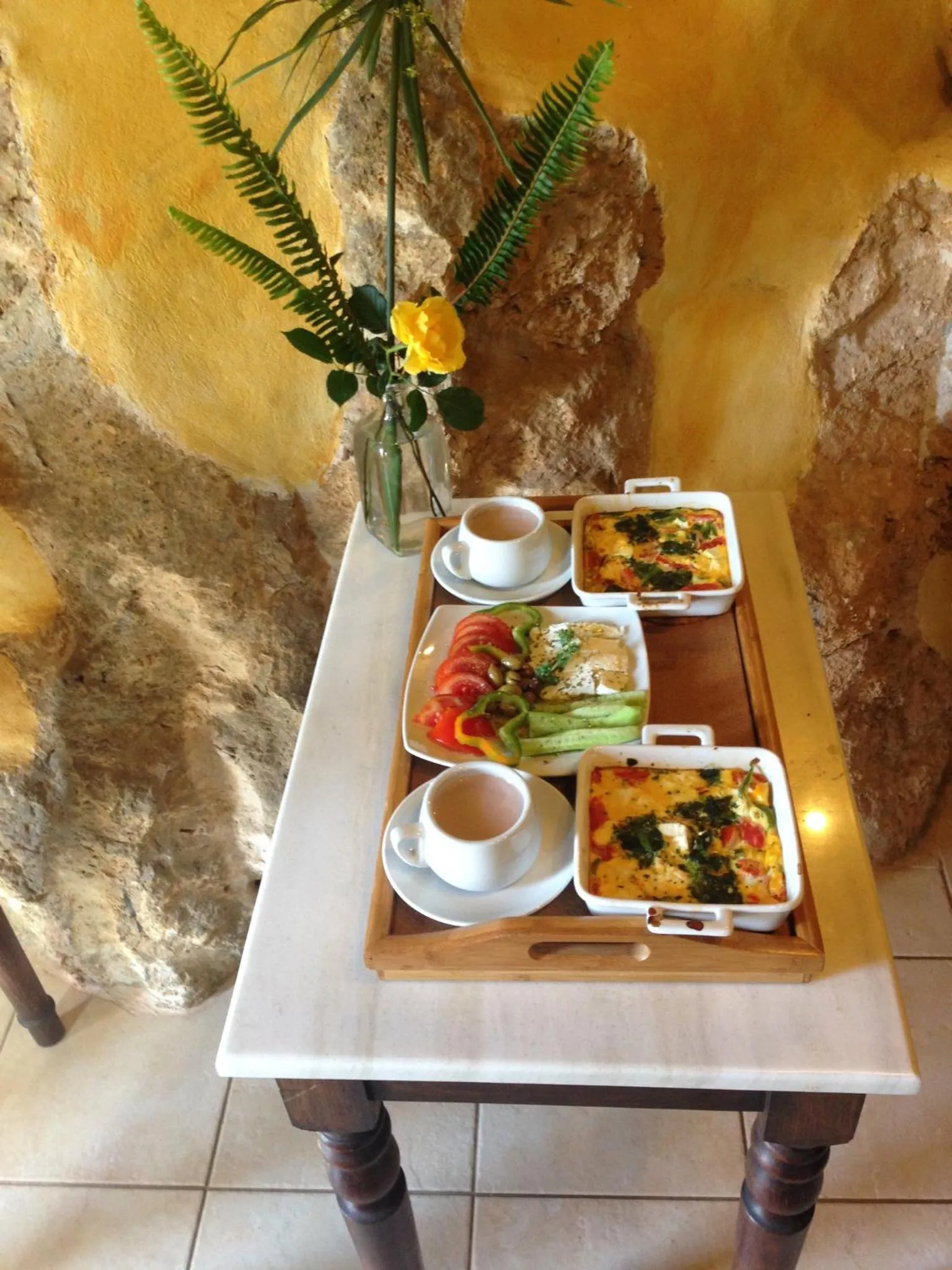 Breakfast in Samonas Traditional Villas