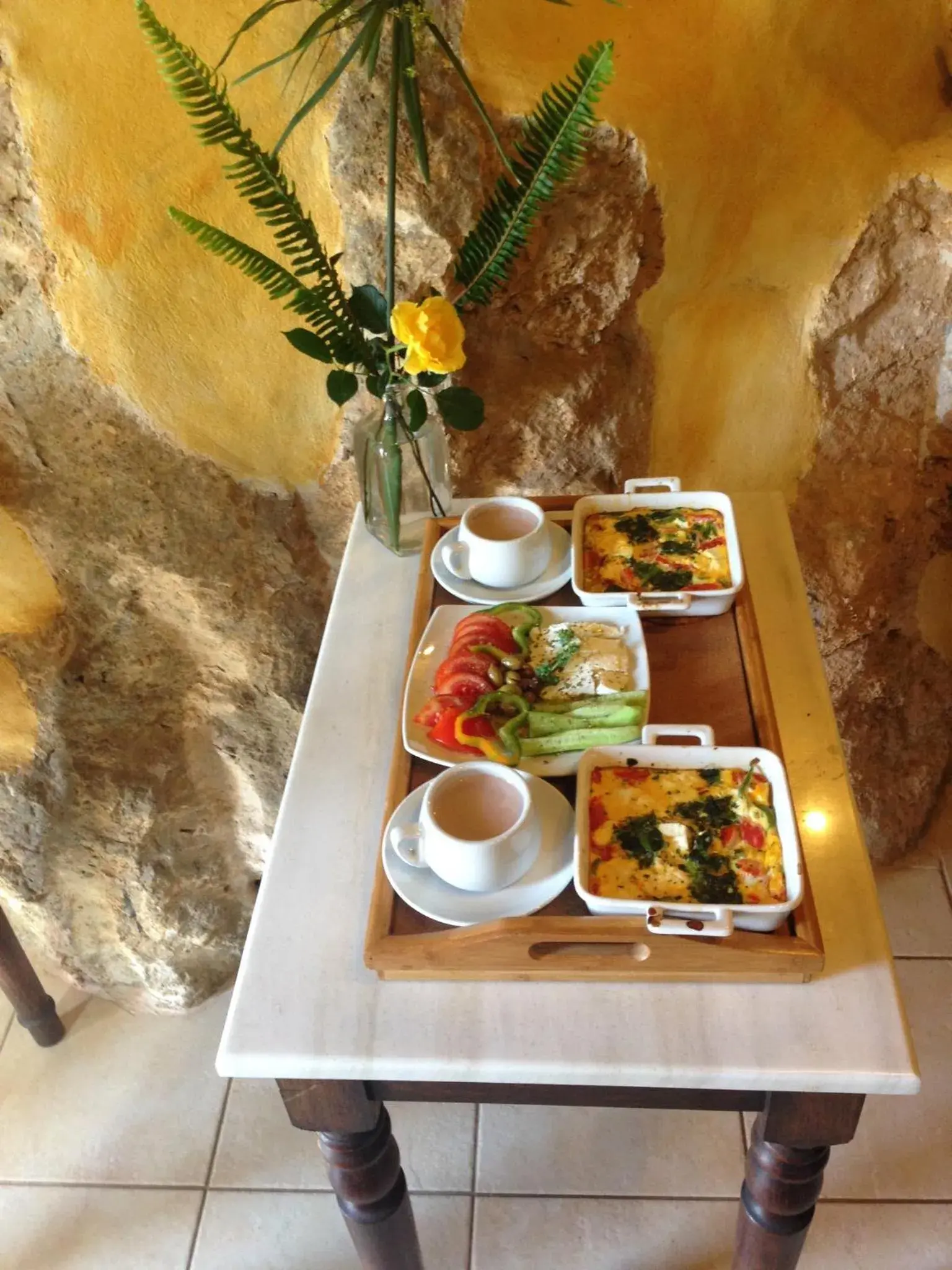 Breakfast in Samonas Traditional Villas Breakfast in Samonas Traditional Villas