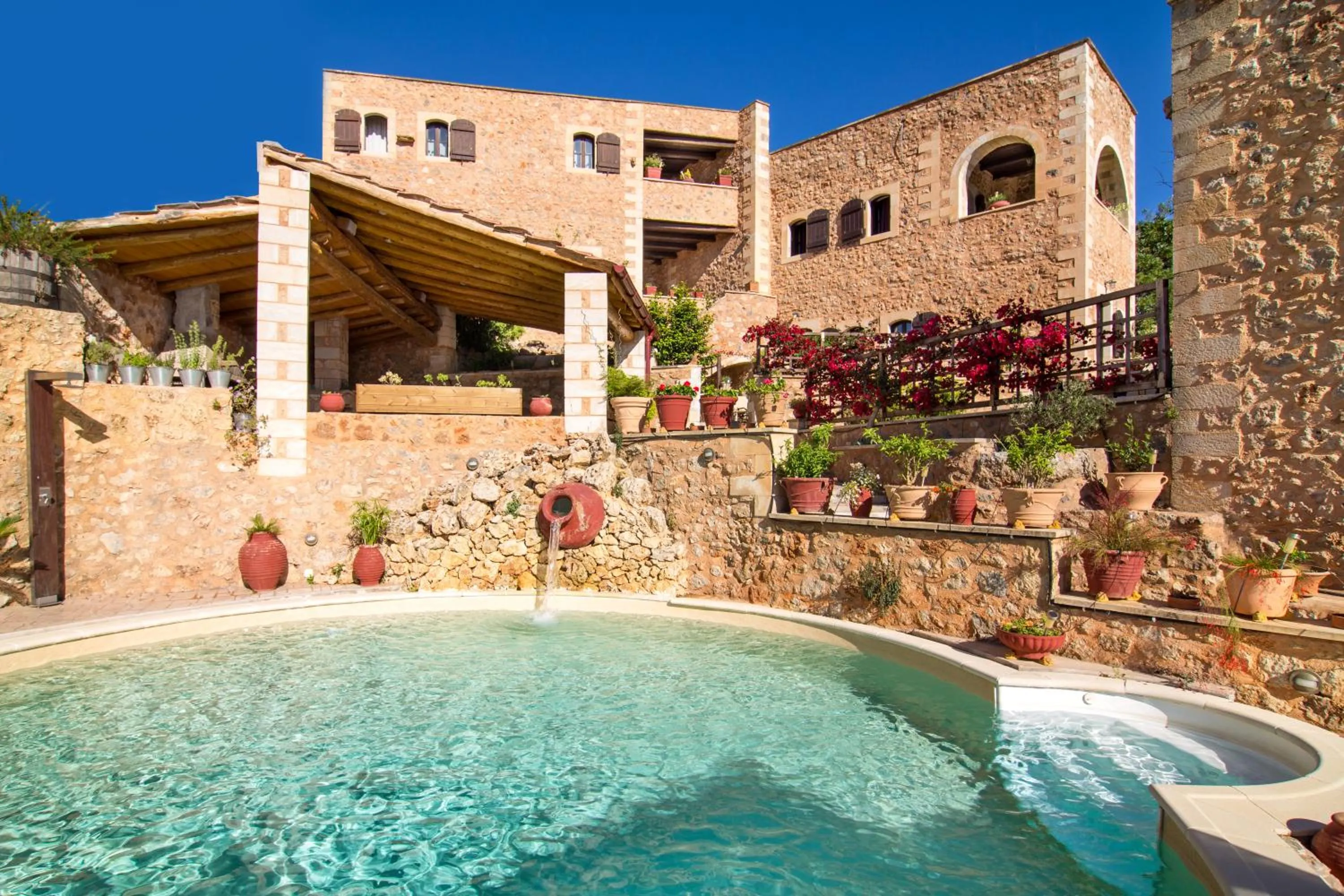 Property building in Samonas Traditional Villas