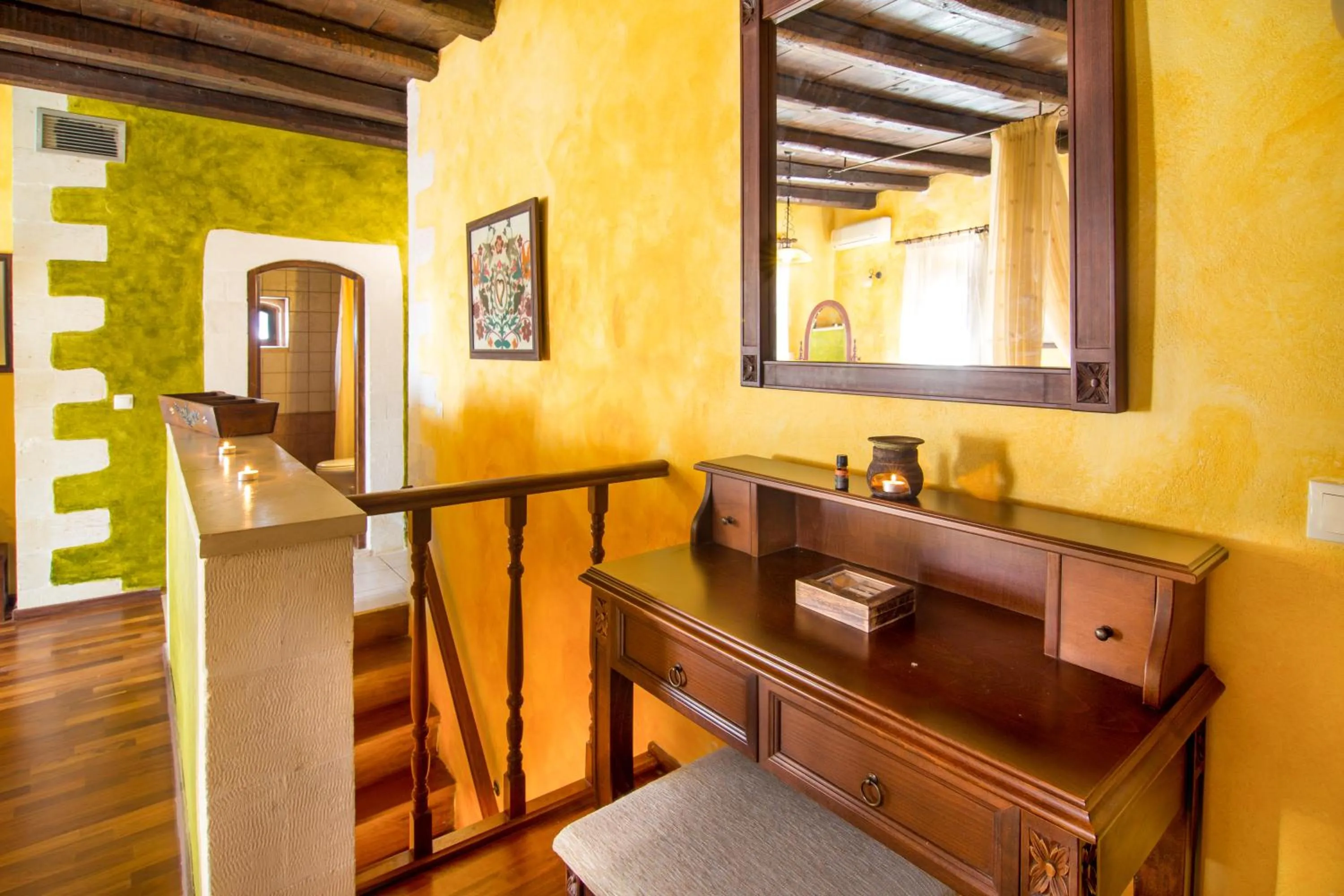 Bedroom in Samonas Traditional Villas