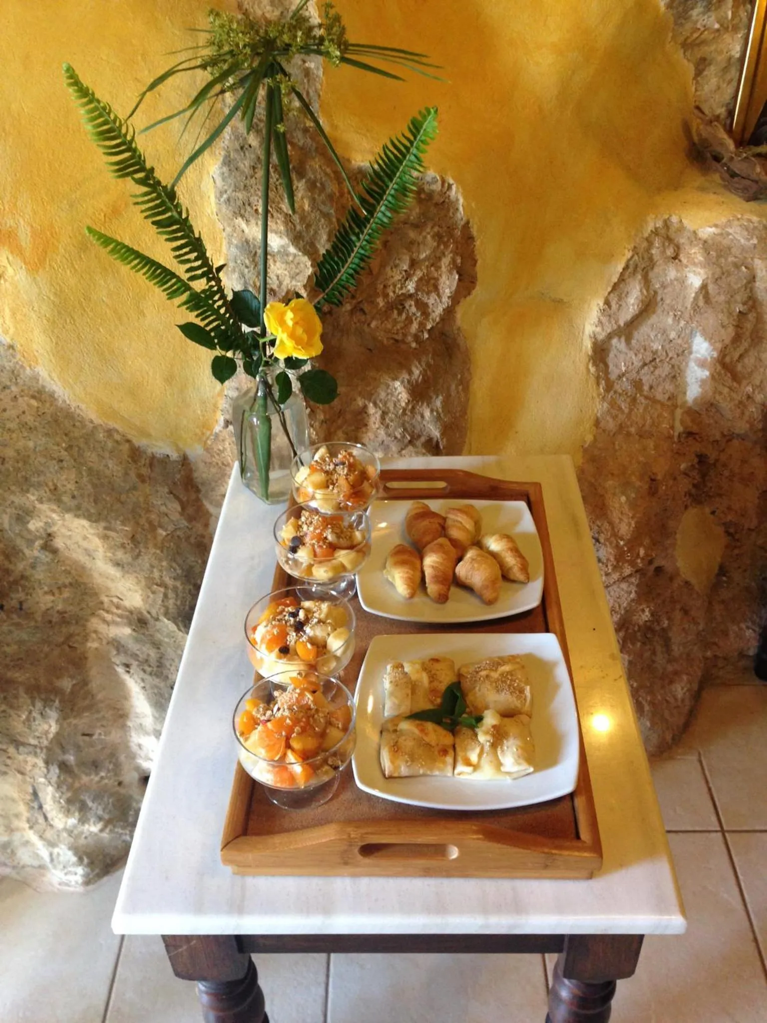 Breakfast in Samonas Traditional Villas