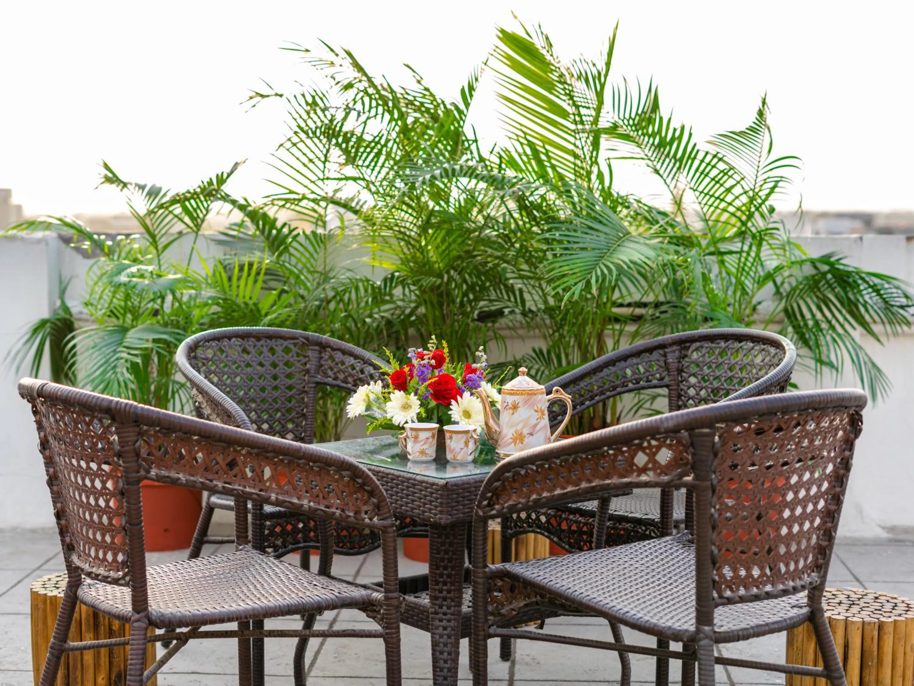 Balcony/Terrace in The Byke Business Hotel - Signature Planet Vijay Nagar