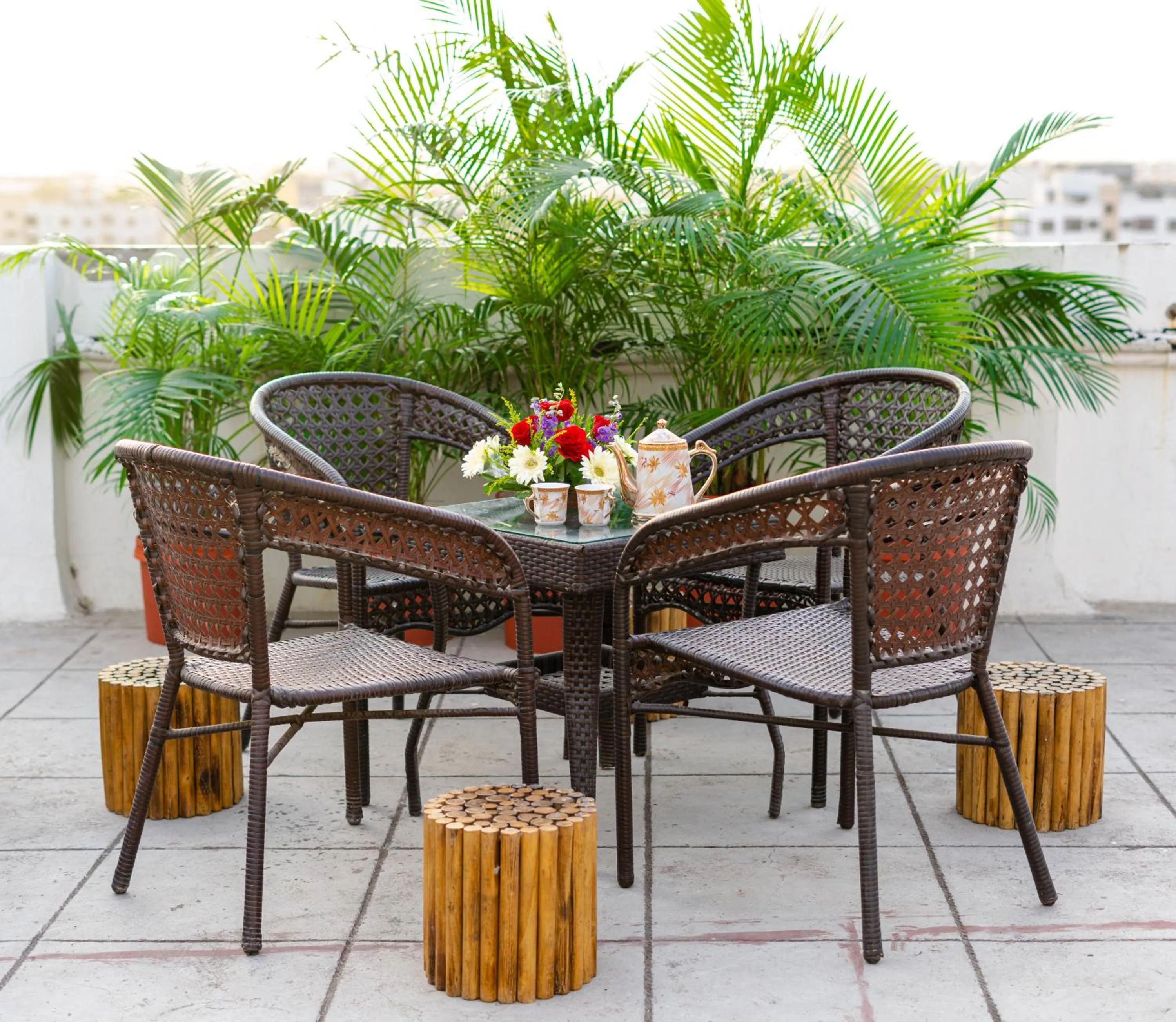 Balcony/Terrace in The Byke Business Hotel - Signature Planet Vijay Nagar