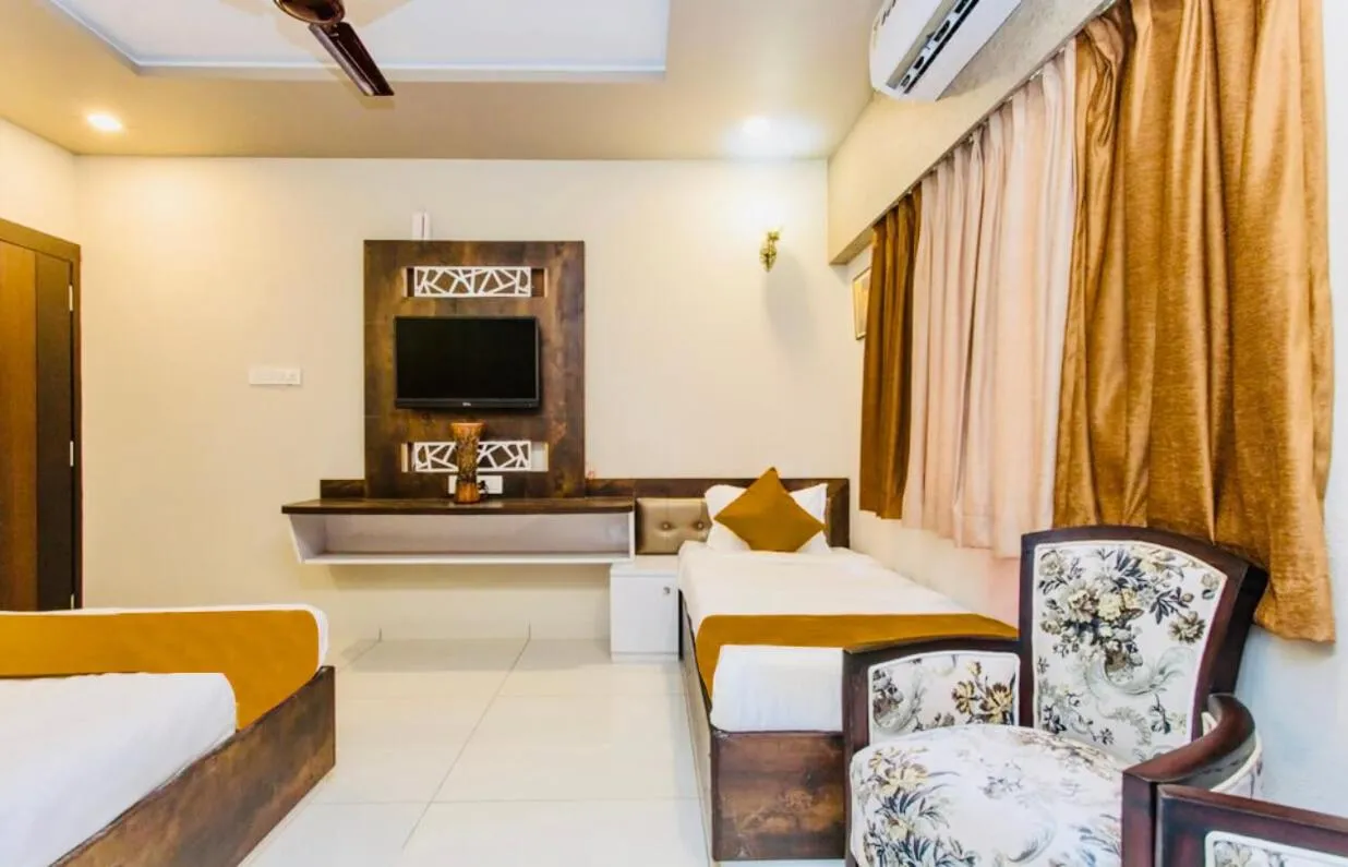 Bedroom, Bed in The Byke Business Hotel - Signature Planet Vijay Nagar