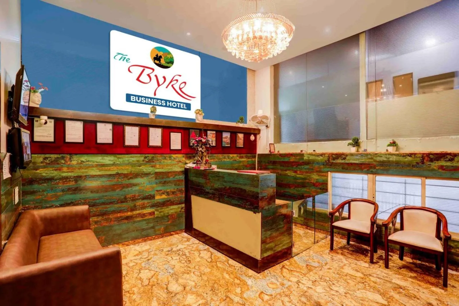 Lobby or reception in The Byke Business Hotel - Signature Planet Vijay Nagar