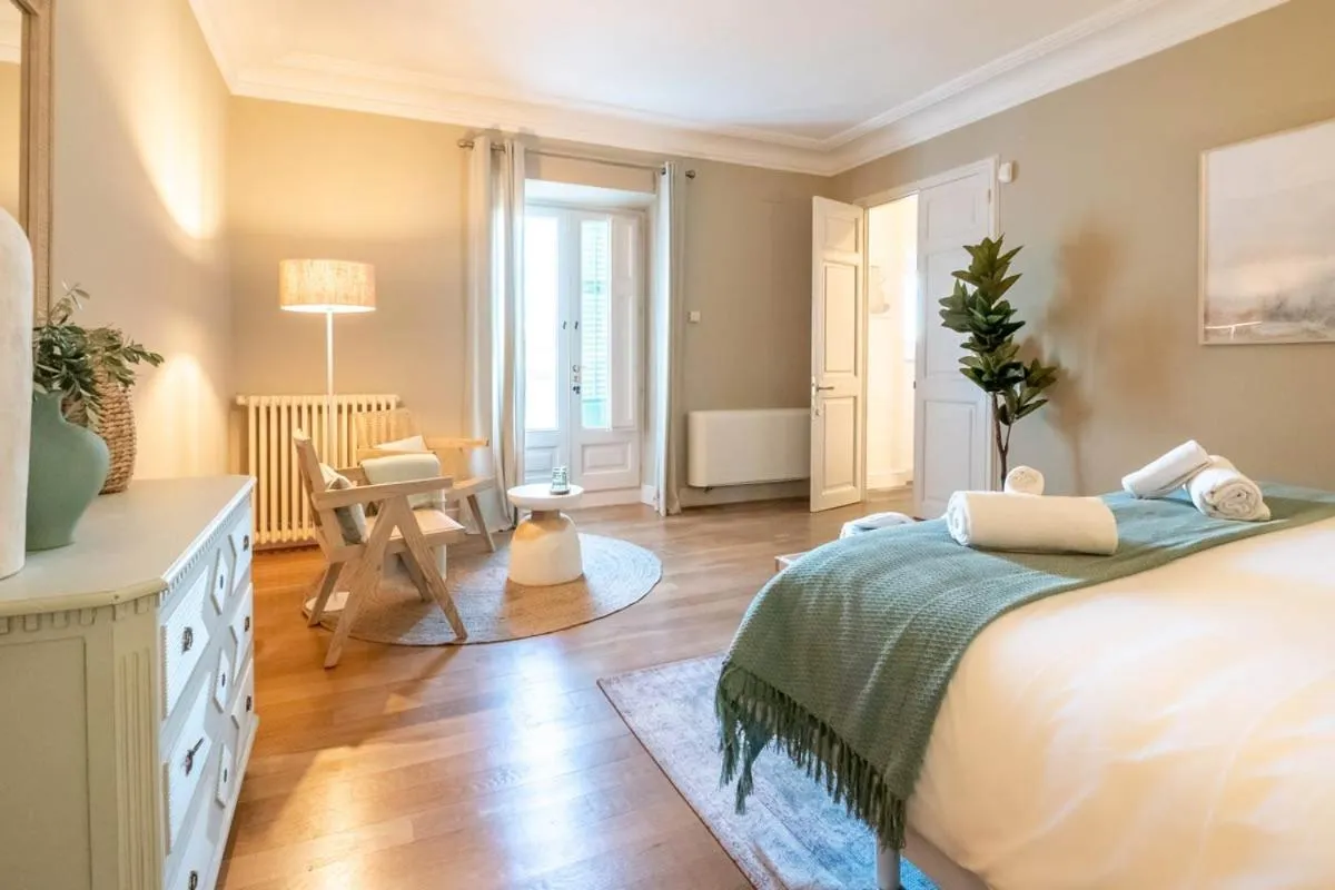 Bed in Hotel Font de la Canya