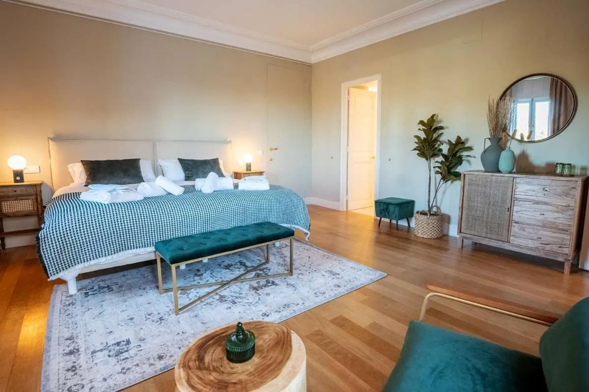 Bed in Hotel Font de la Canya