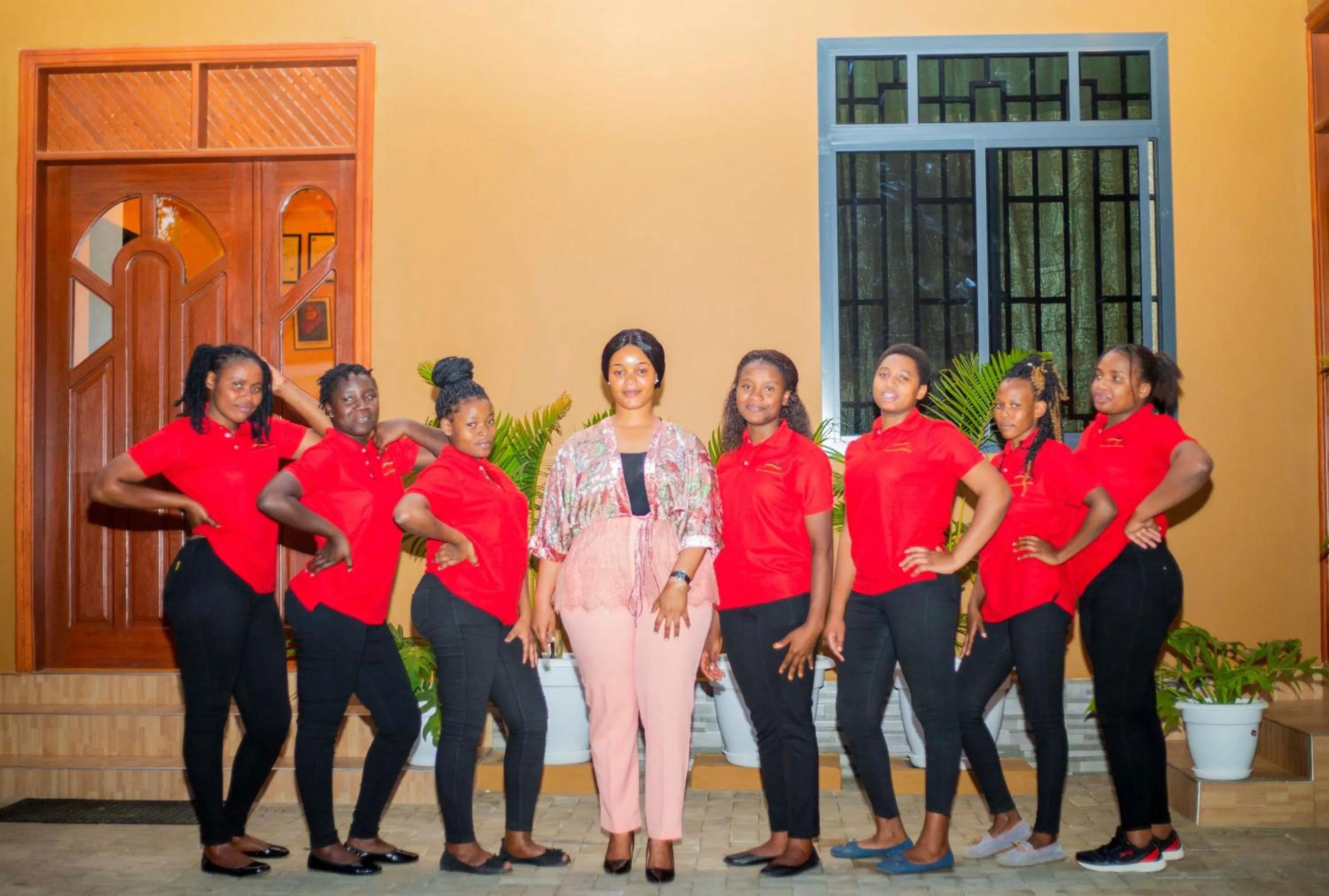 People in Kiteme Comfort Lodge