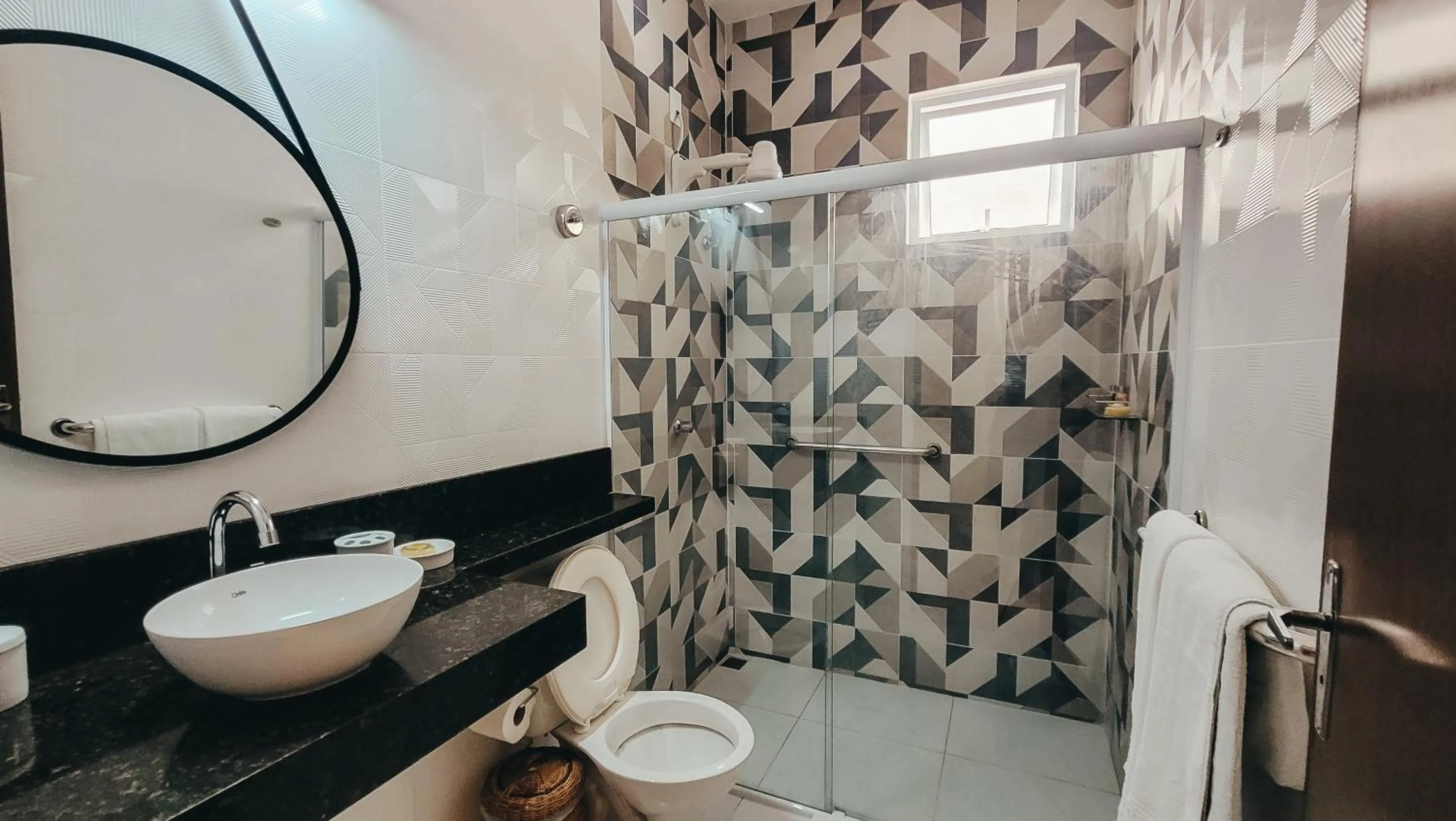 Toilet in Ajubá Pousada