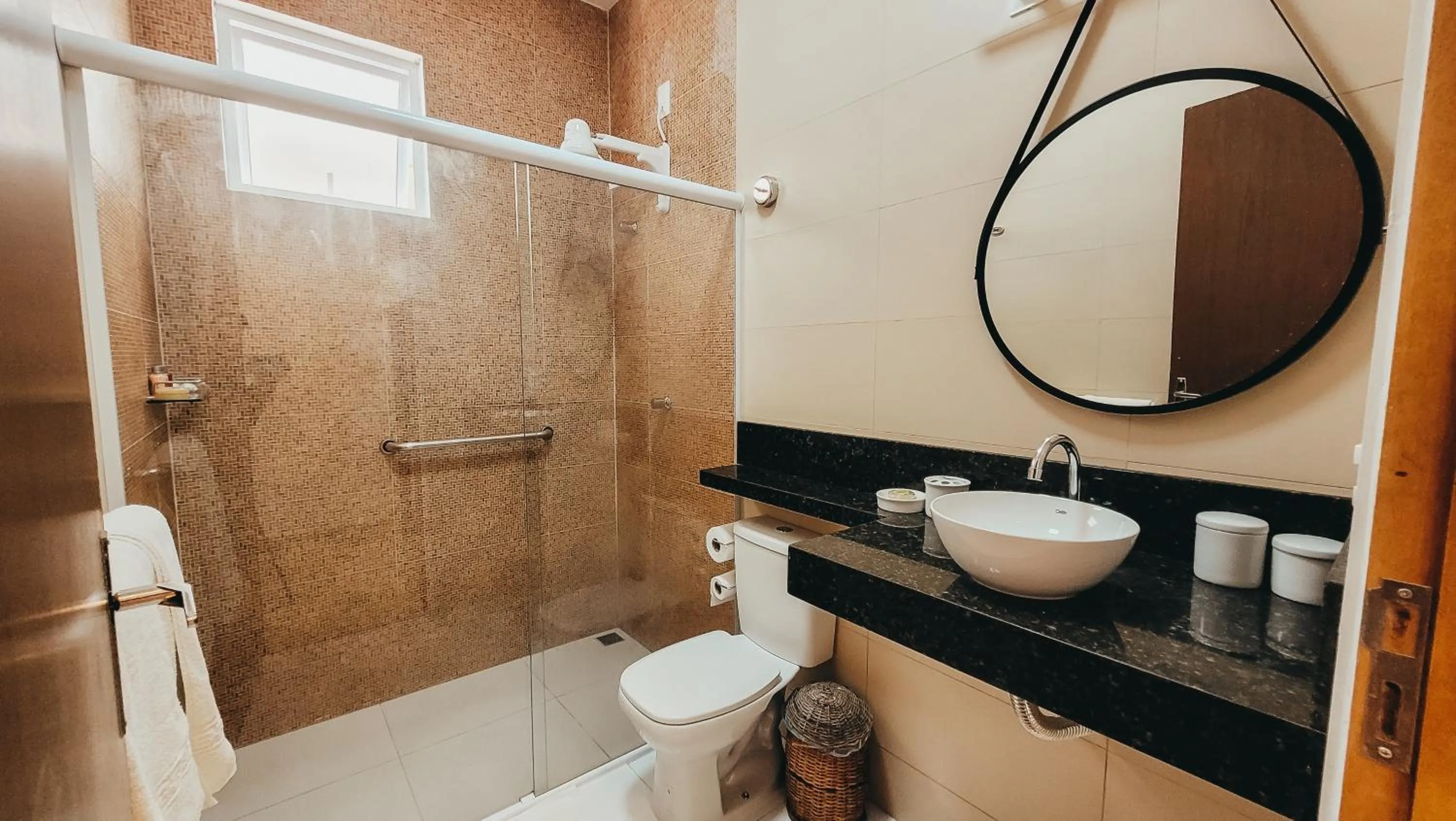 Shower in Ajubá Pousada