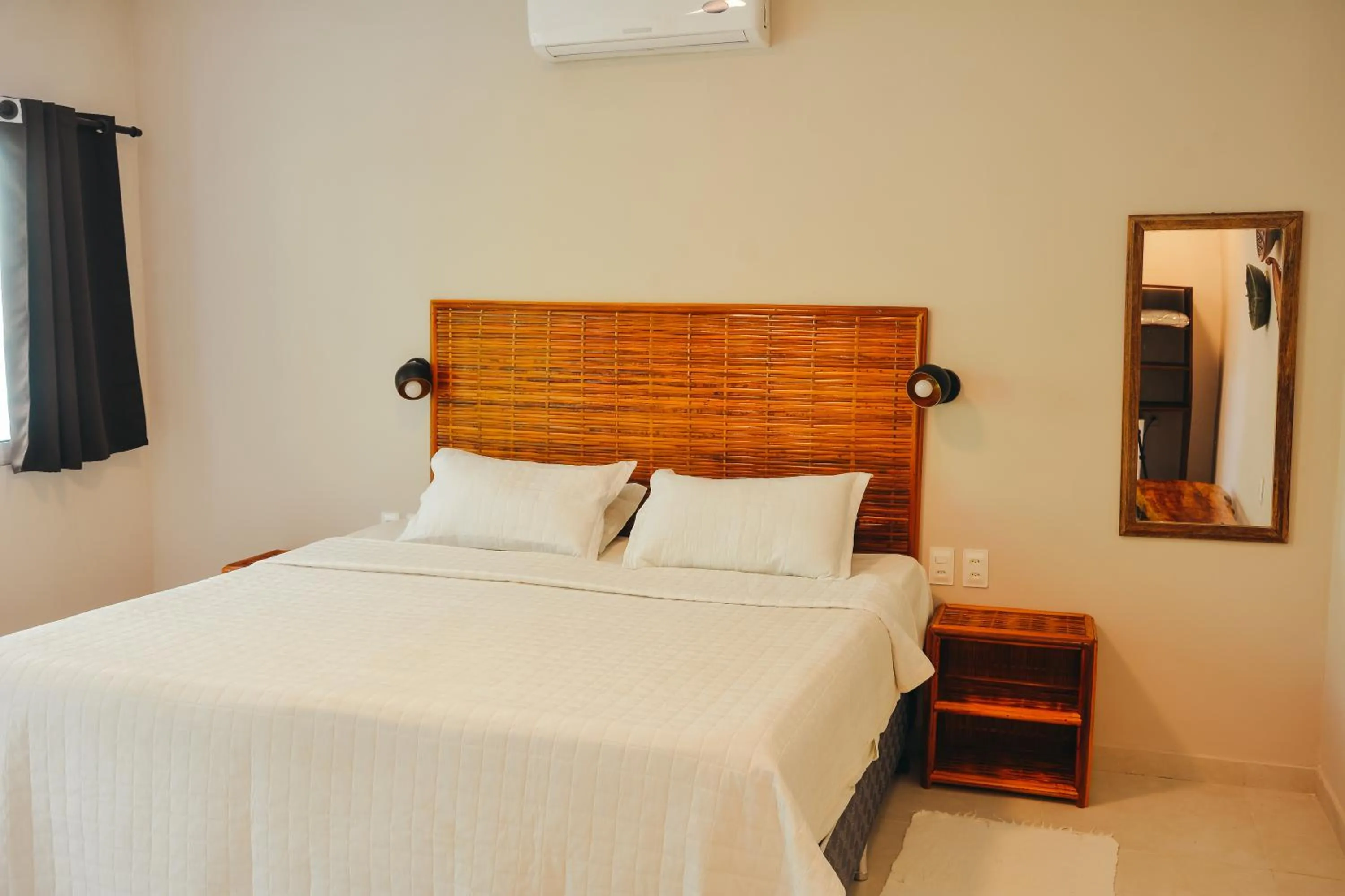 Bed in Ajubá Pousada