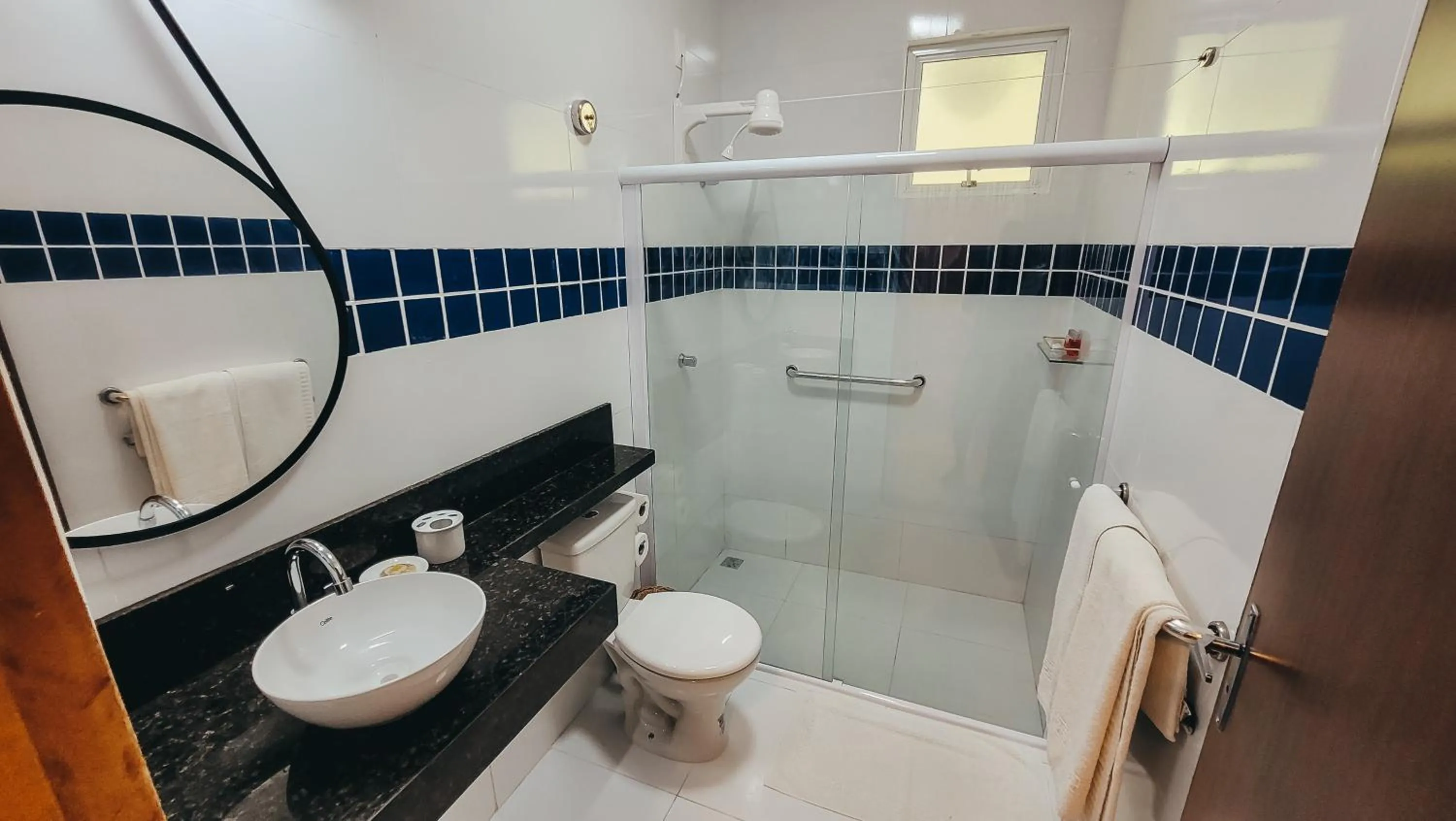 Shower in Ajubá Pousada