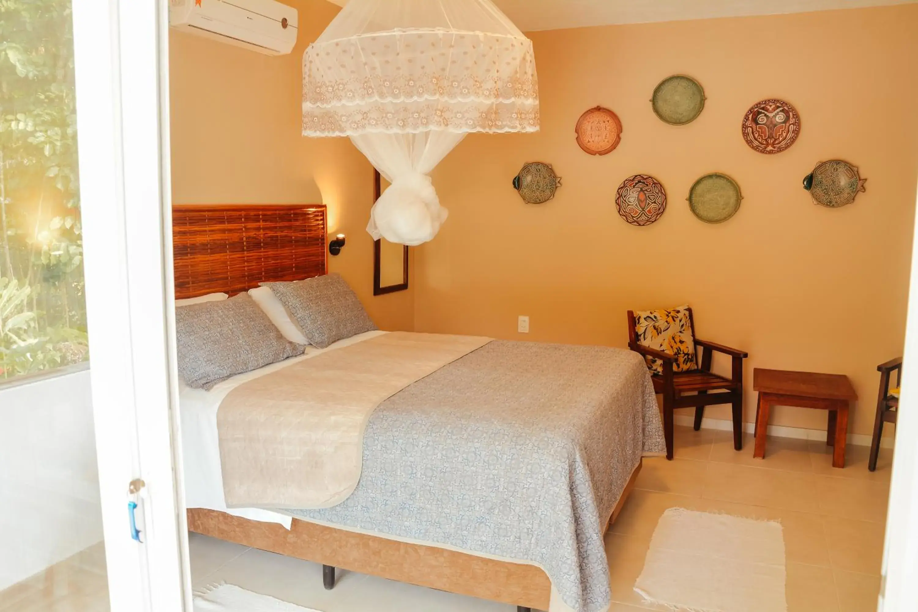 Deluxe Double or Twin Room with Pool View in Ajubá Pousada Deluxe Double or Twin Room with Pool View in Ajubá Pousada