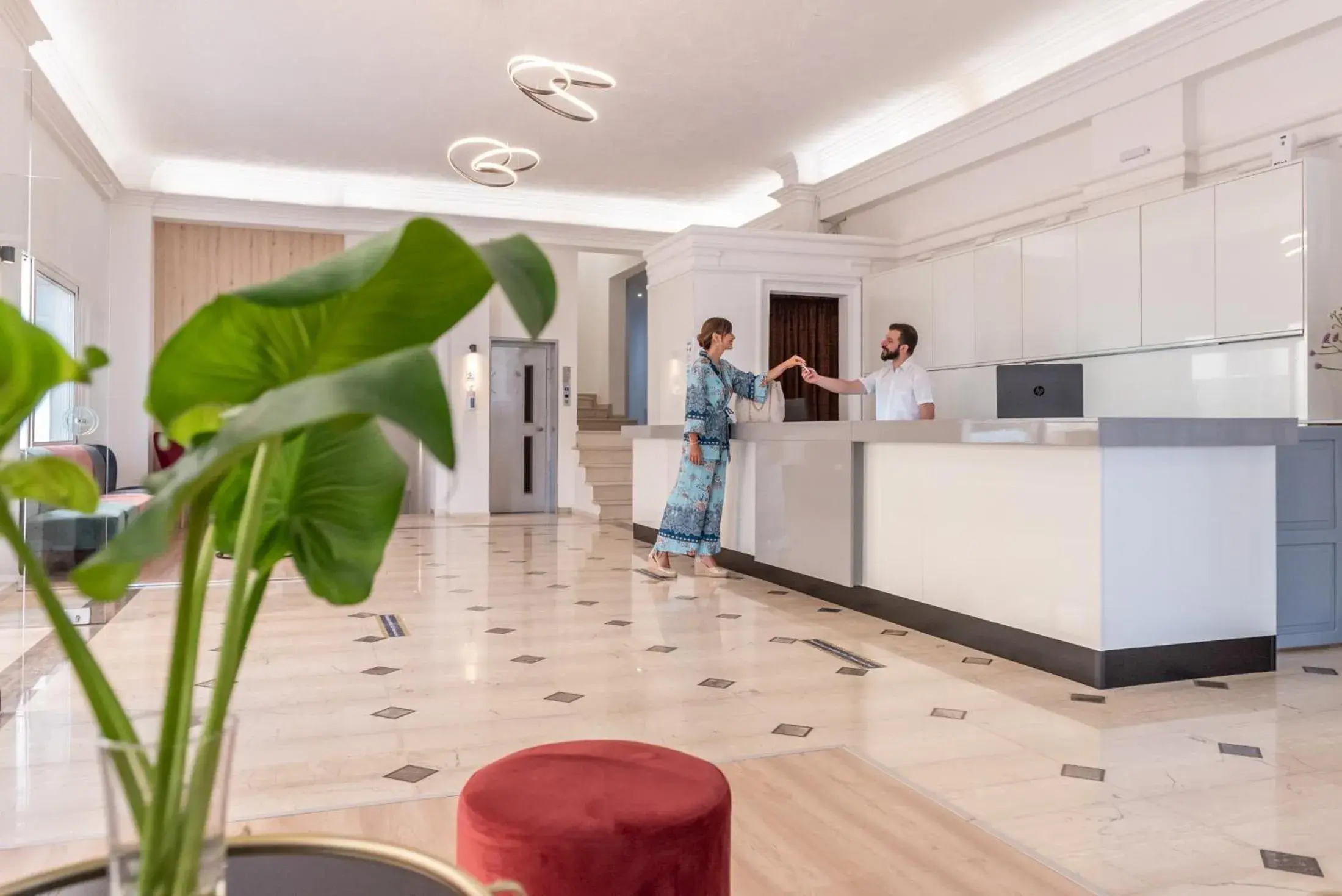 Lobby or reception in Azure Mare Hotel Lobby or reception in Azure Mare Hotel