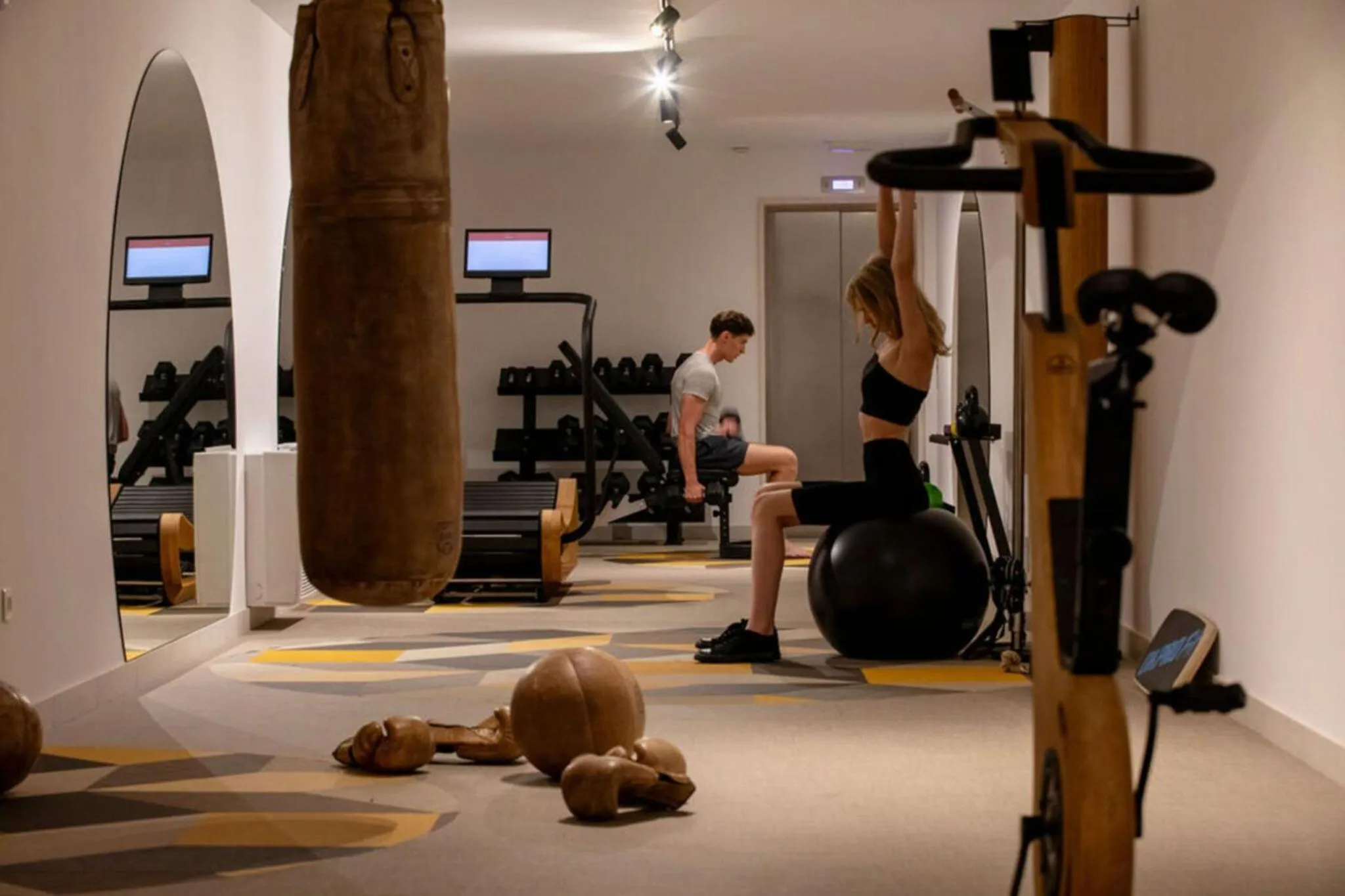 Fitness centre/facilities in Palace Natali