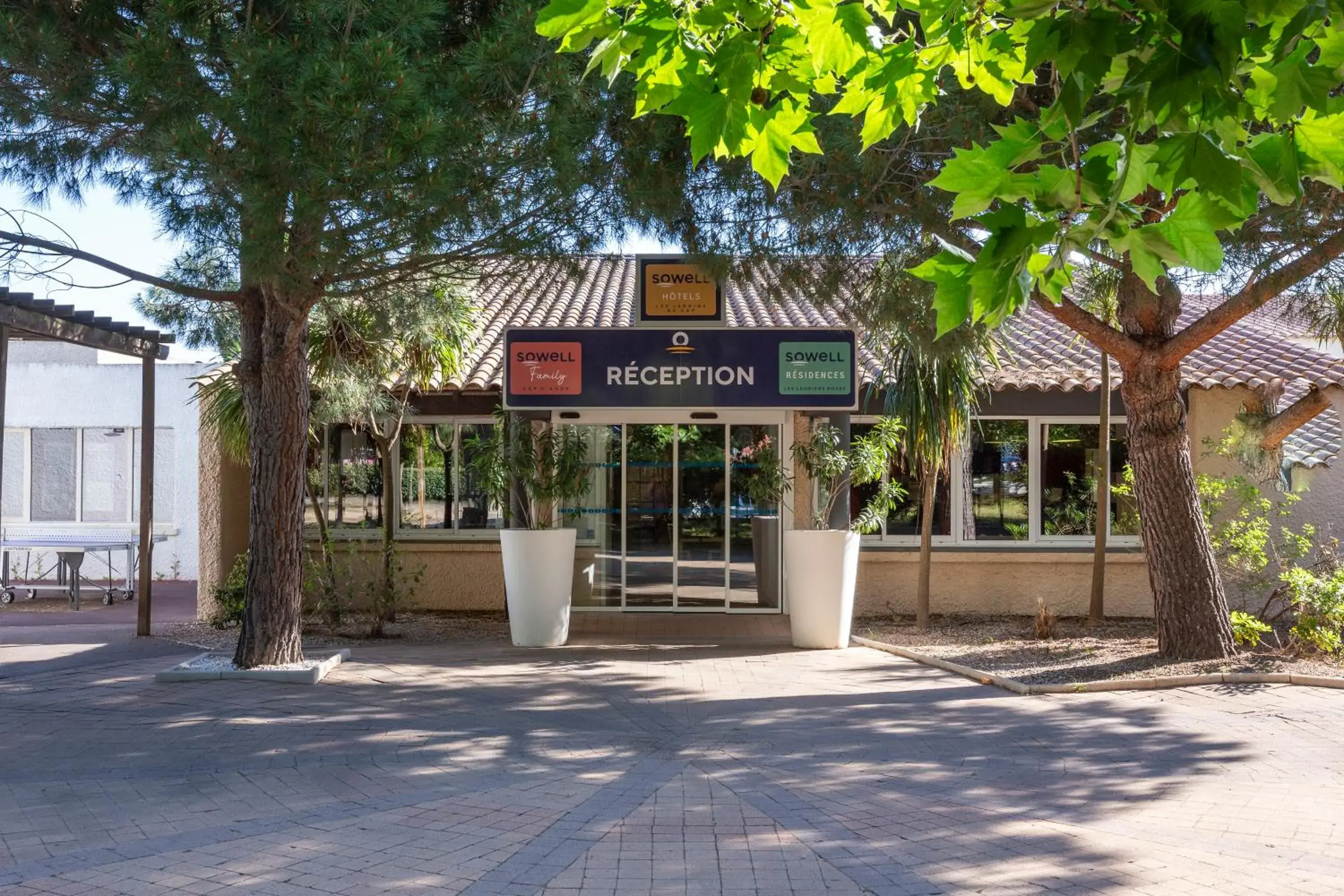 Lobby or reception in SOWELL Family Cap d’Agde Lobby or reception in SOWELL Family Cap d’Agde