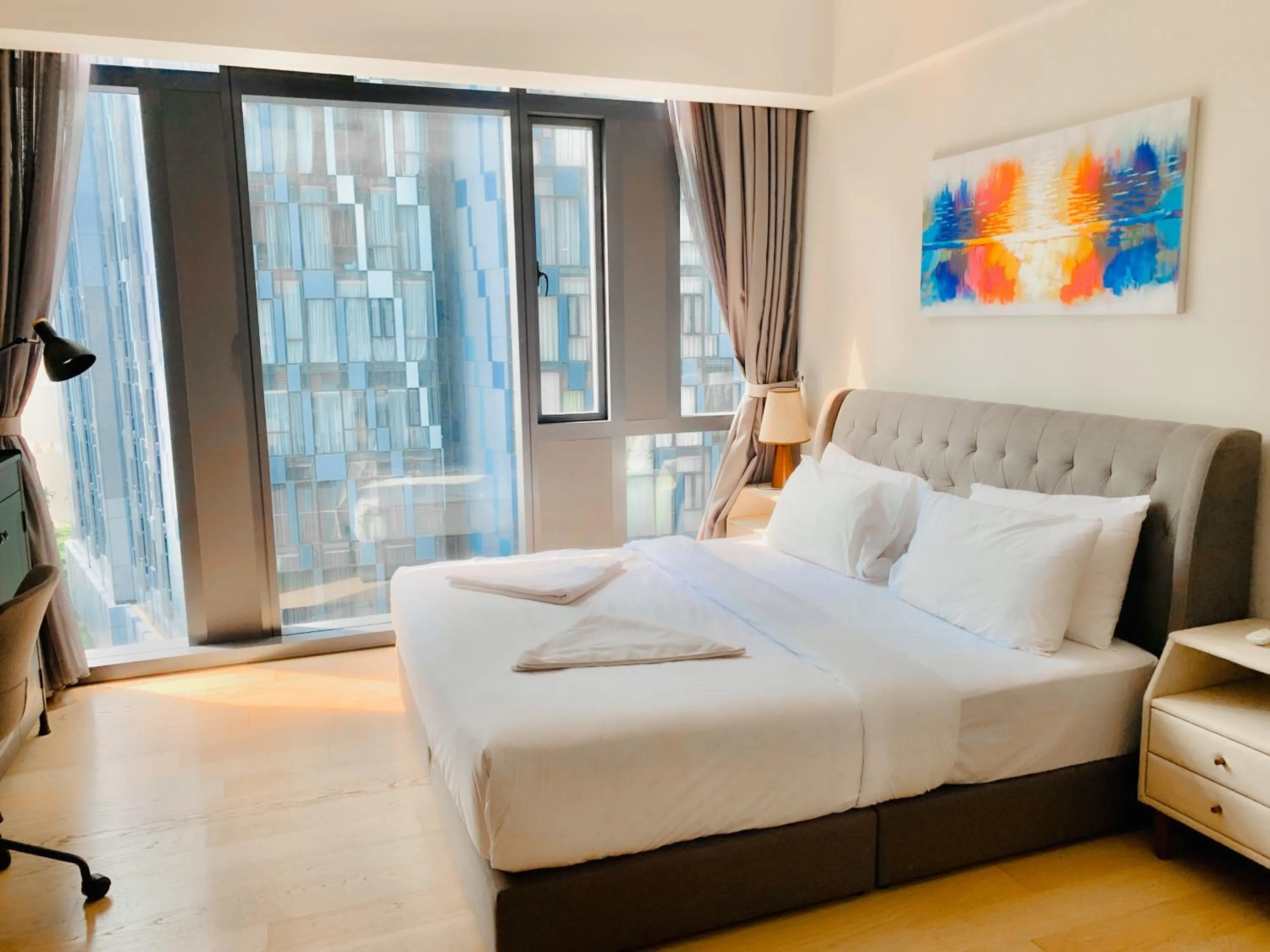 Bed in Star Sky Park KLCC