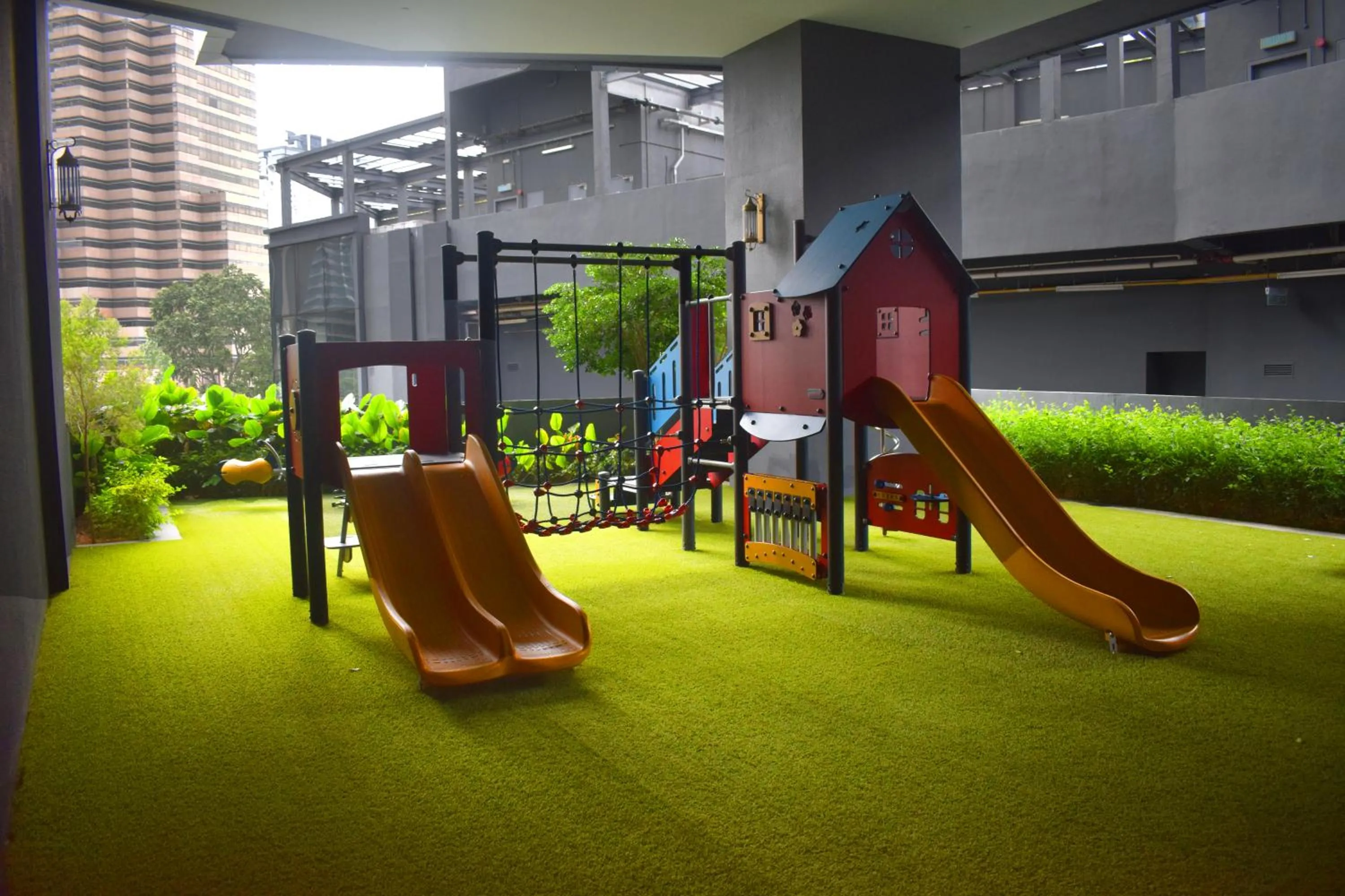 Children play ground in Star Sky Park KLCC