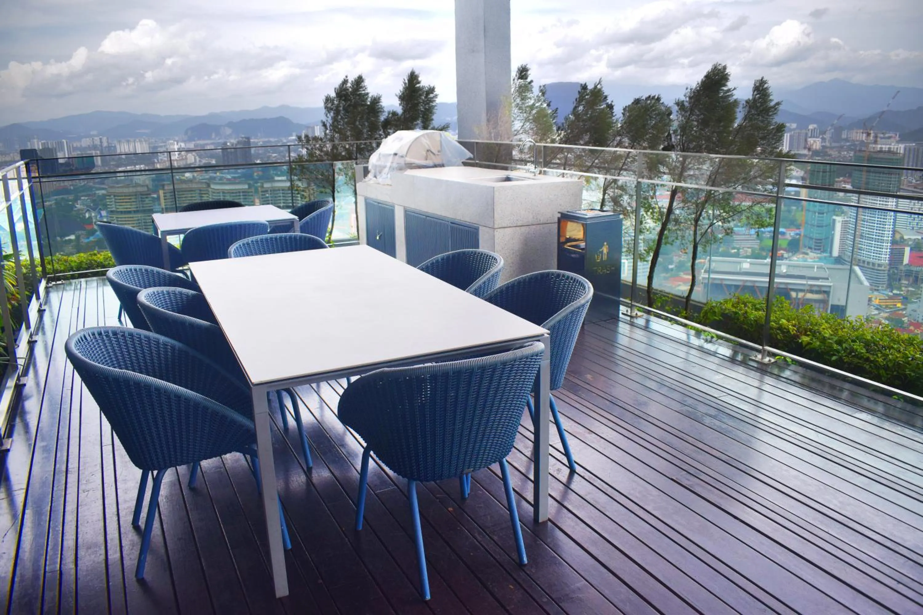 BBQ facilities in Star Sky Park KLCC