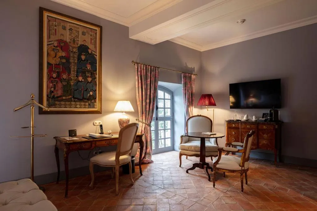 Bedroom in Château de Collias - Maison de Vacances