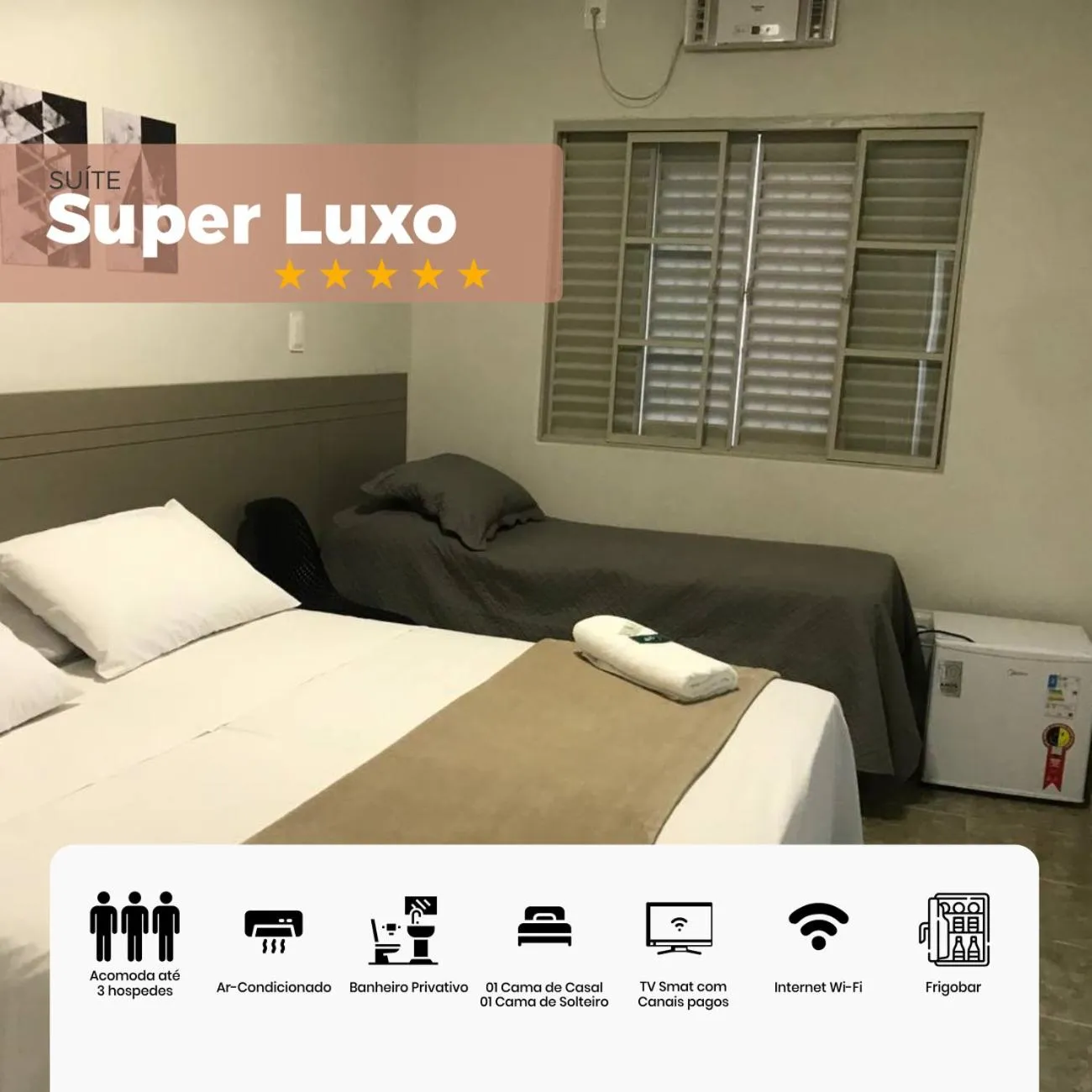 Bed in Arcos Palace Hotel